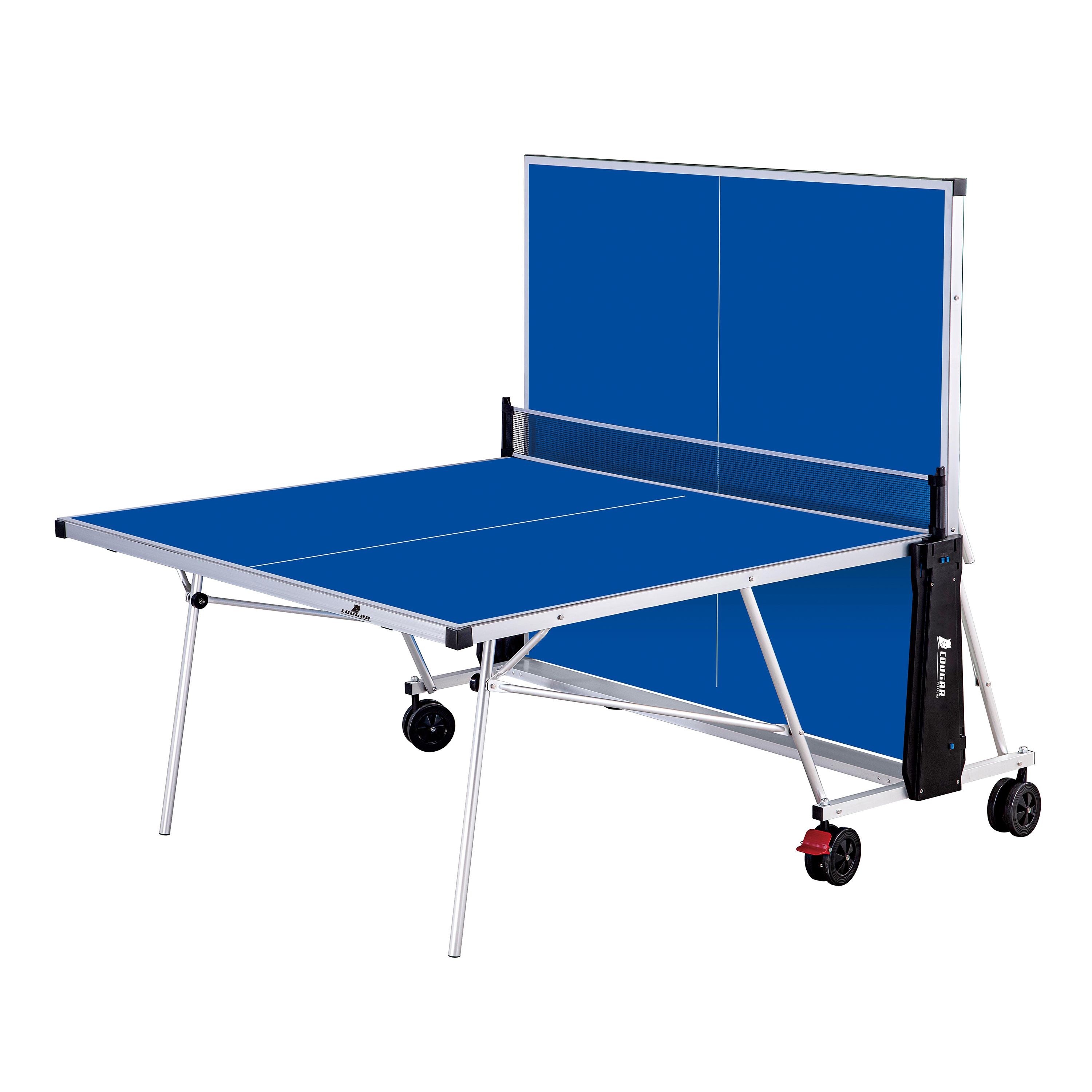 Cougar Tafeltennistafel Deluxe 2800 Outdoor - Blauw Cougar Tafeltennistafel Deluxe 2800 Outdoor - Blauw