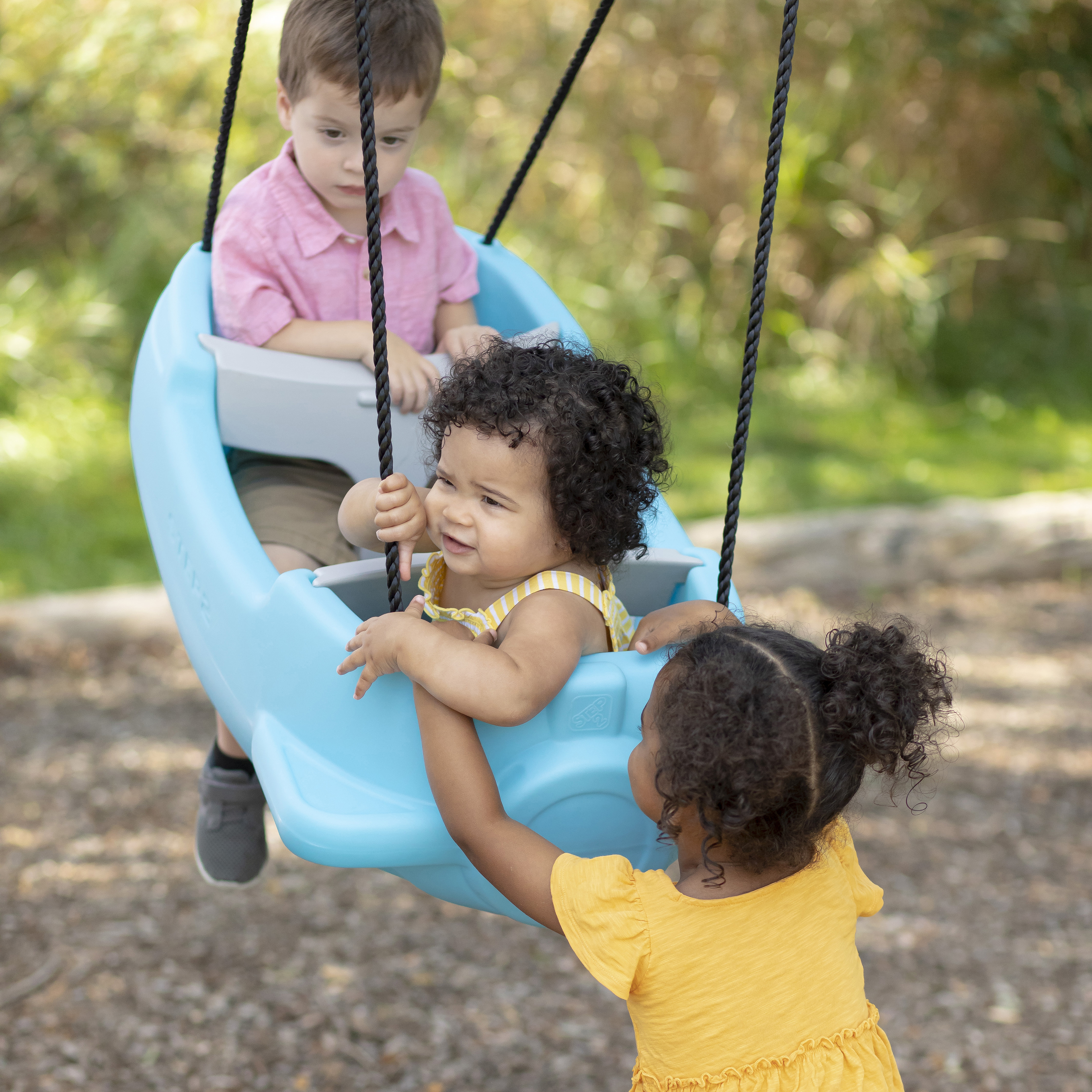 Rocket Swing for Two - Bleu