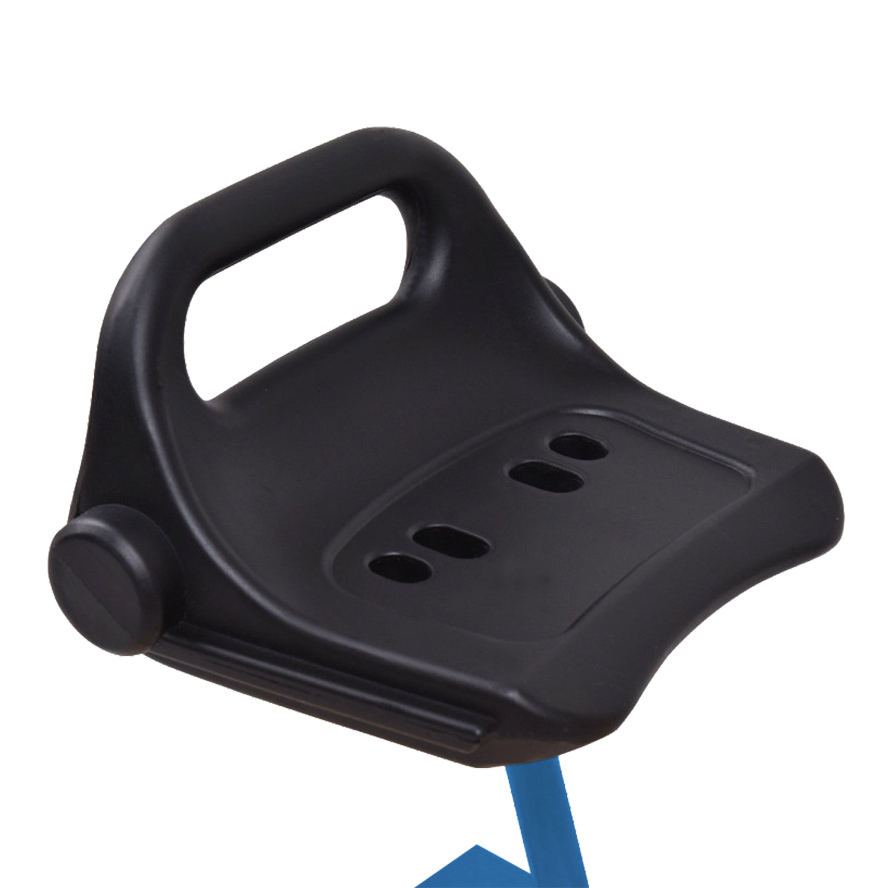 Justin de Graafmachine voor in de zandbak Blauw/zwart