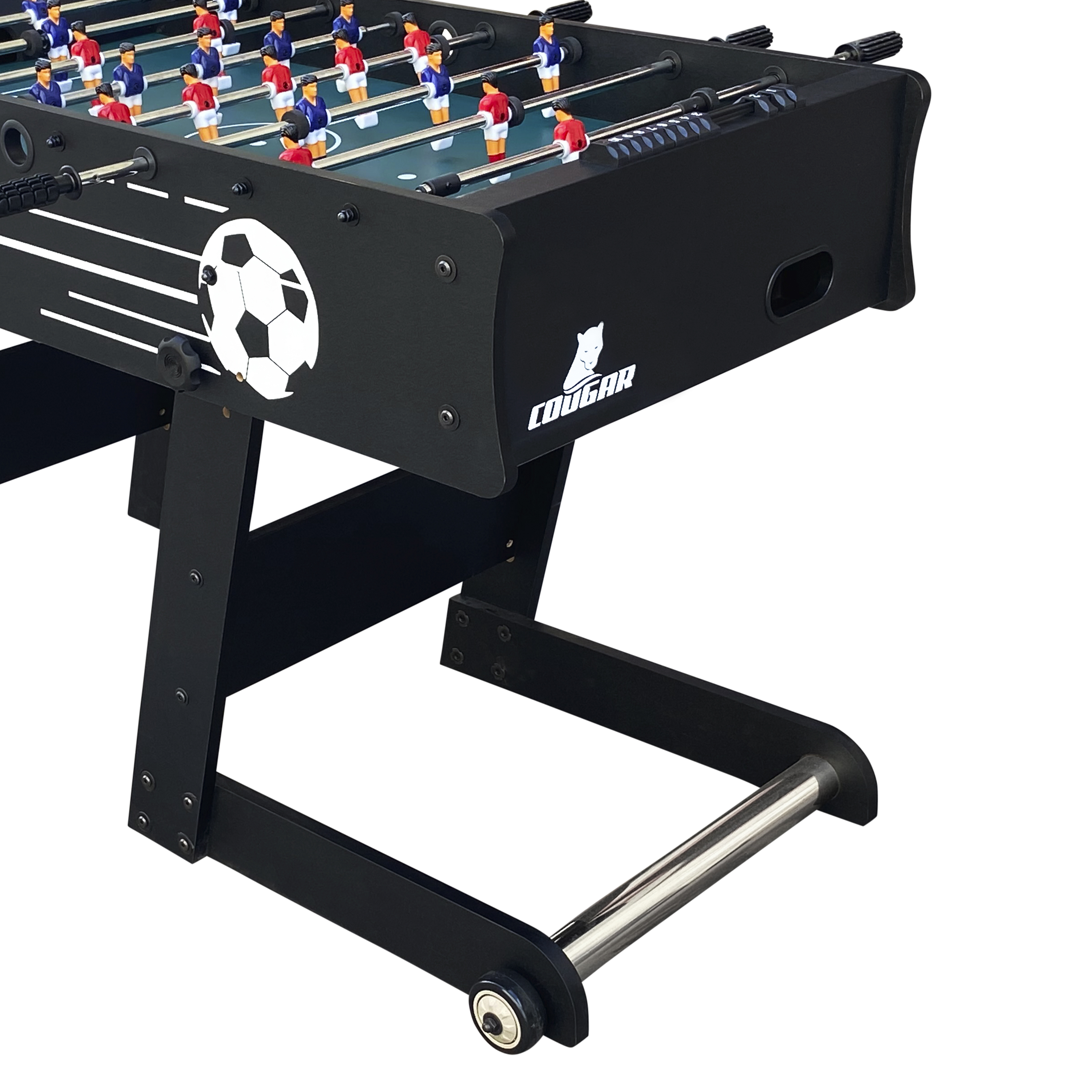 Scorpion Kick TS opklapbare Voetbaltafel Zwart