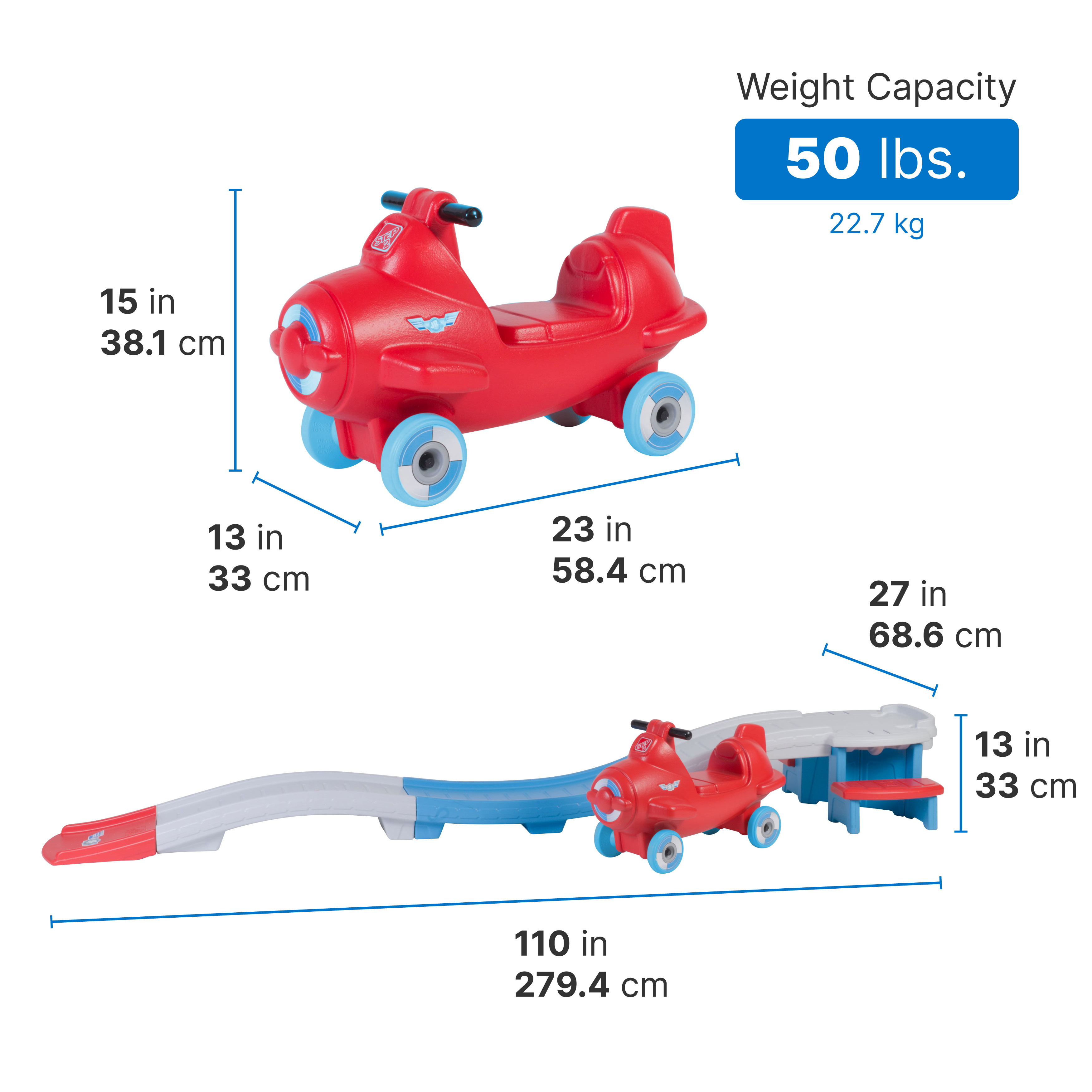 Sky Rider Up & Down Roller Coaster