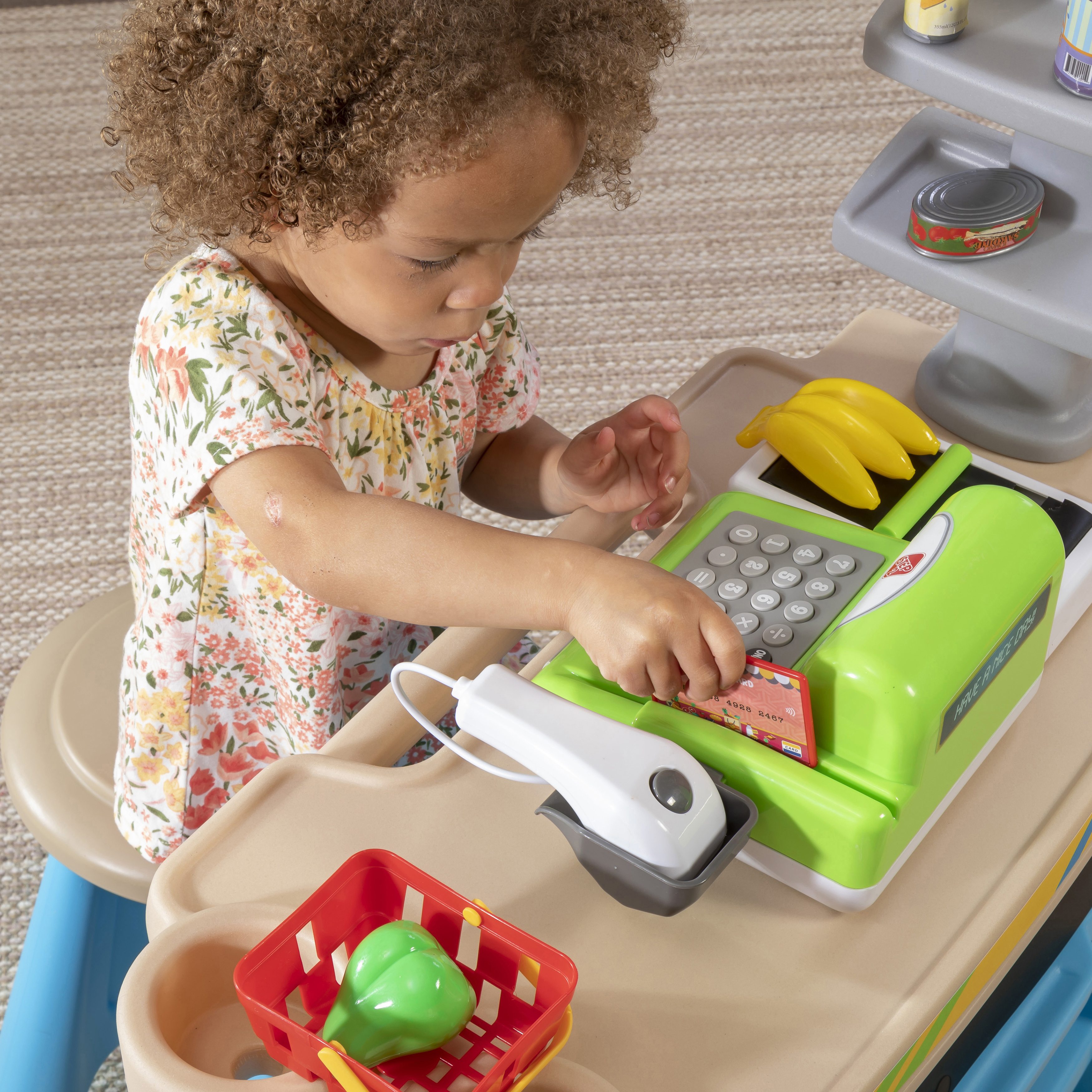 Stop & Go Marchande Enfant avec accessoires Stop & Go Marchande Enfant avec accessoires