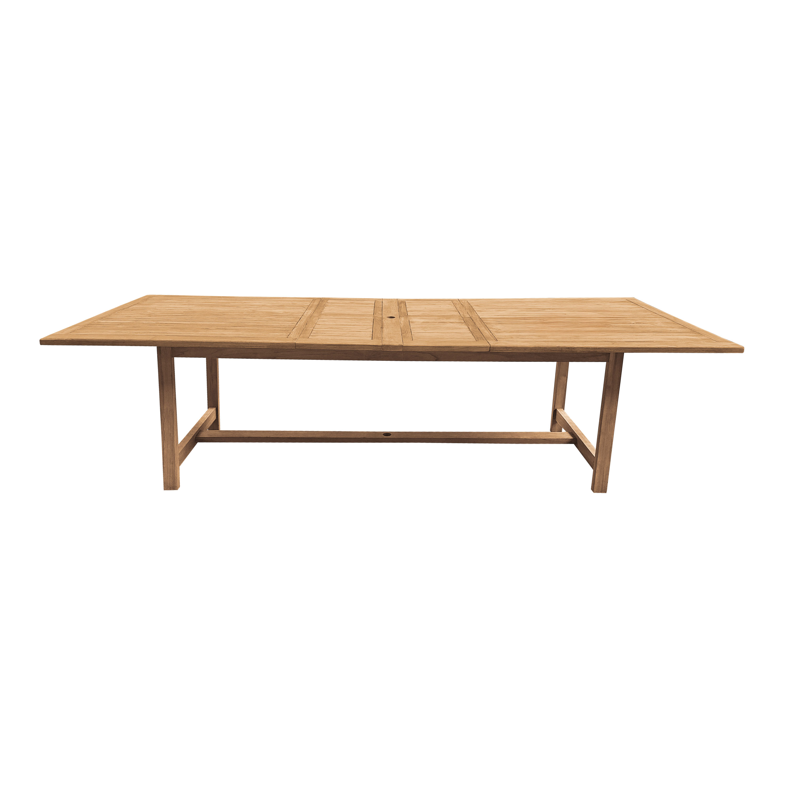Raisa Teak Rechteckiger Gartentisch ausziehbar 240–320