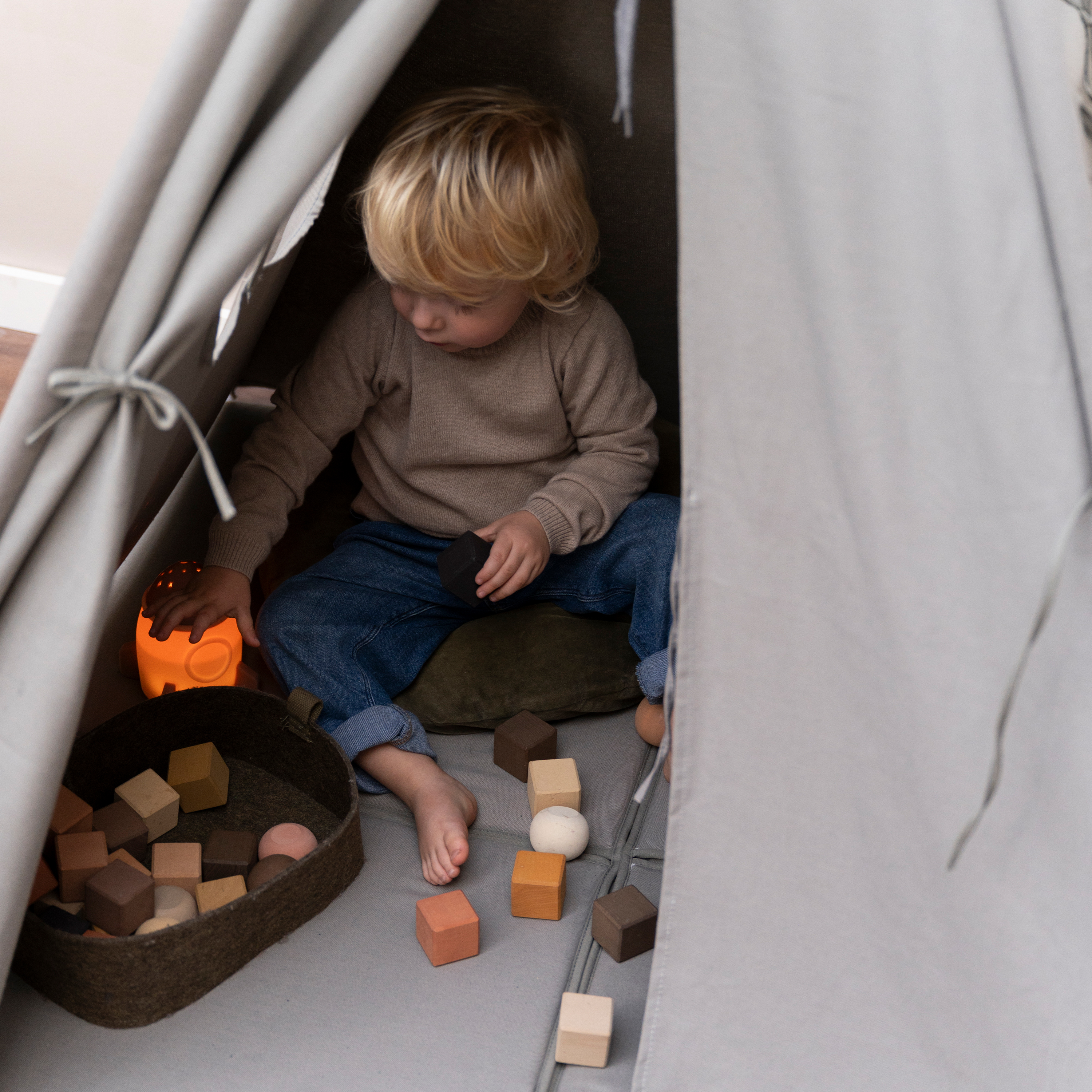 Alba Tipi Tent Grijs