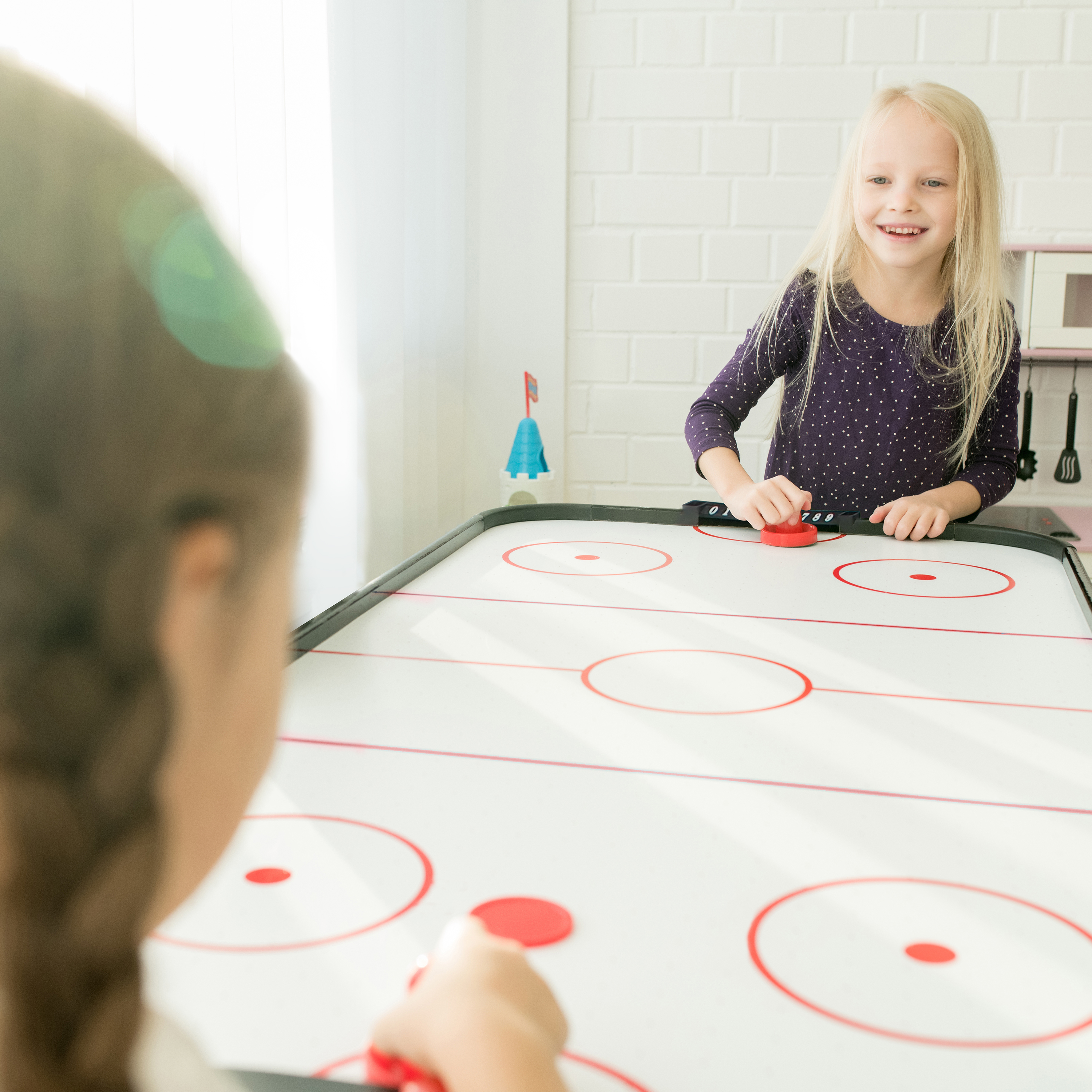 Icing folding Airhockey Table