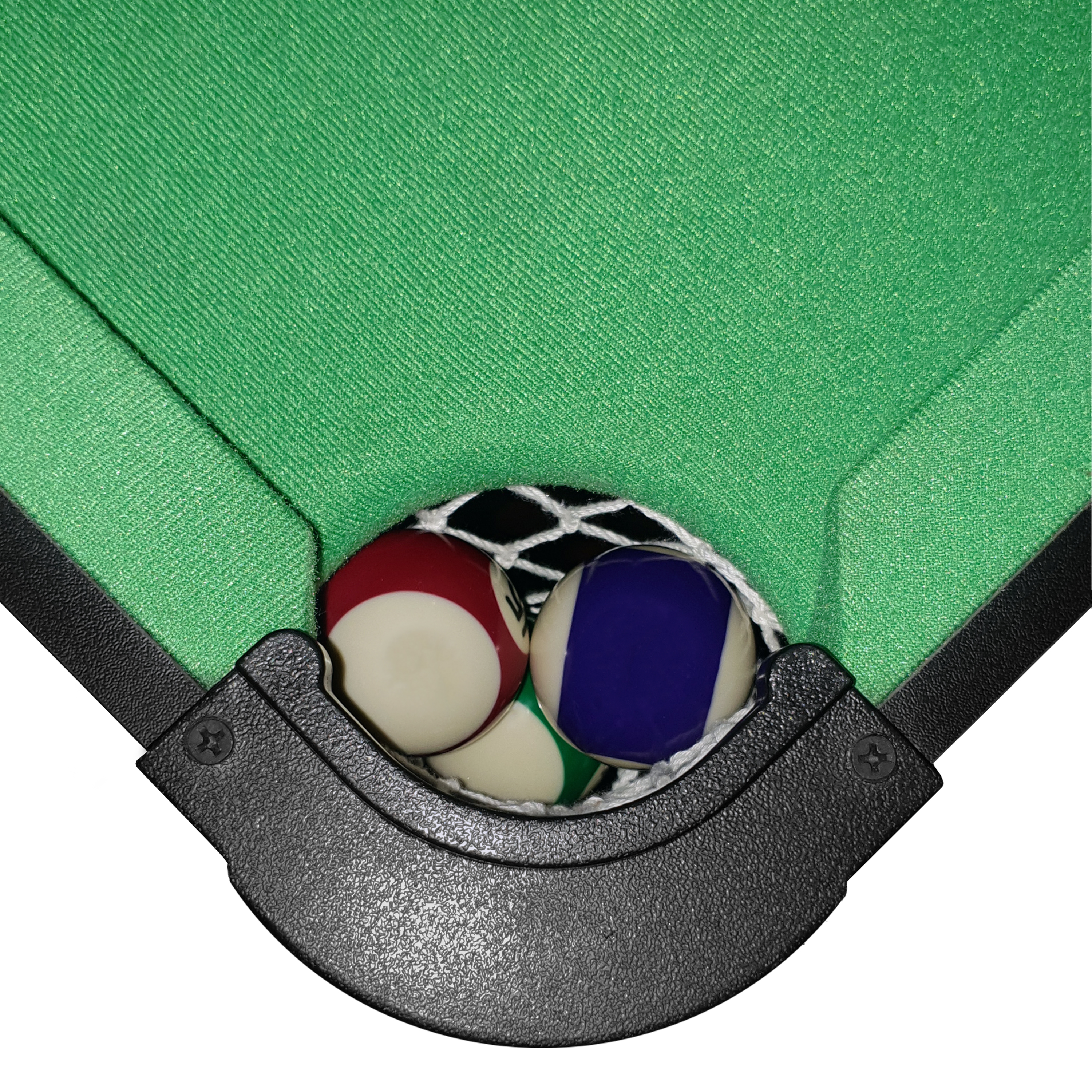 Hustle XL opklapbare Pooltafel Zwart