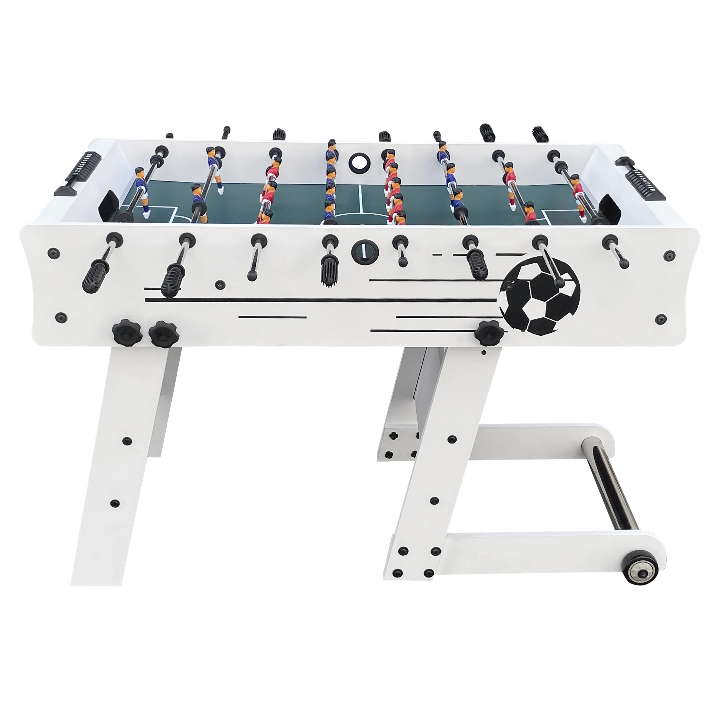 Scorpion Kick opklapbare Voetbaltafel Wit