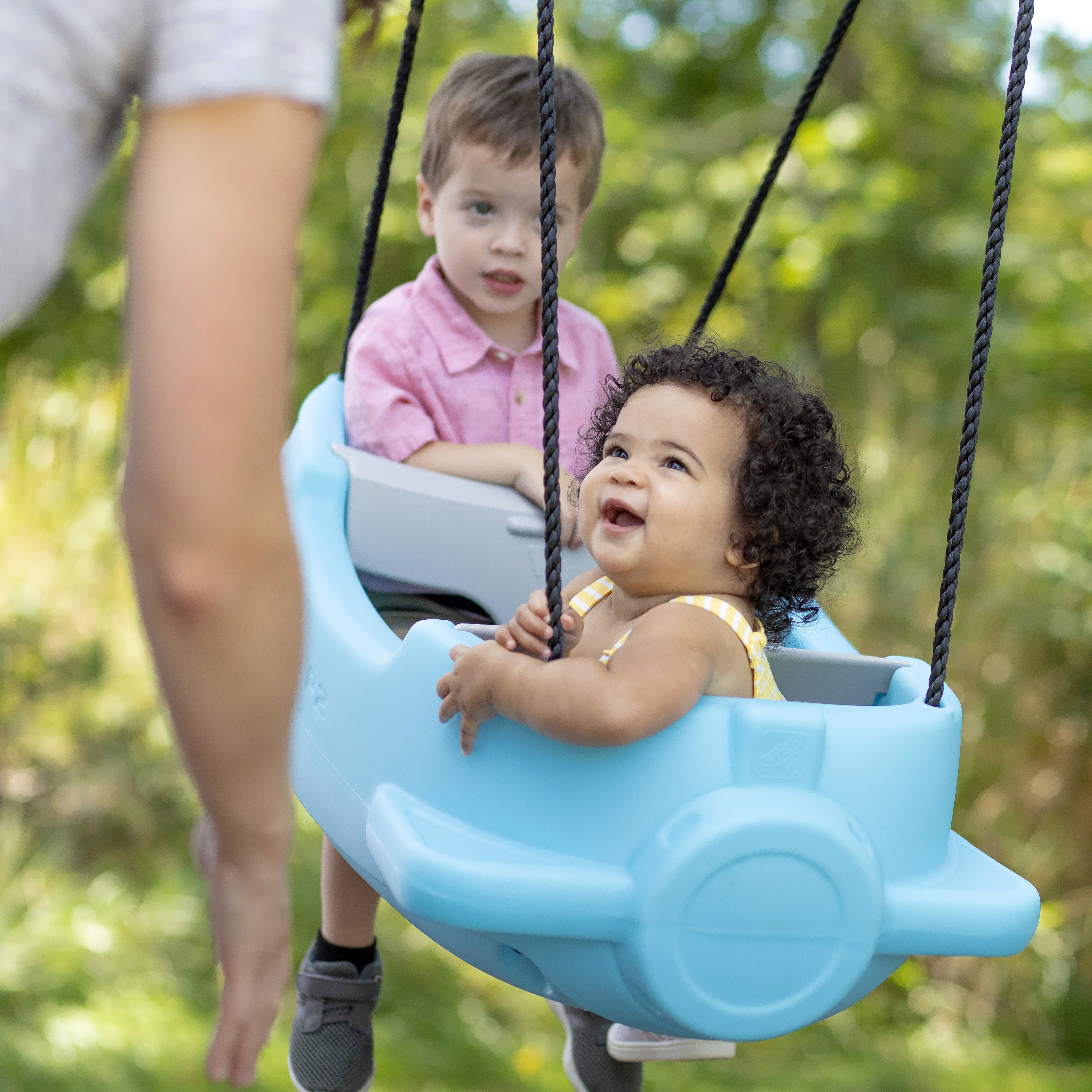 Rocket Swing for Two - Bleu