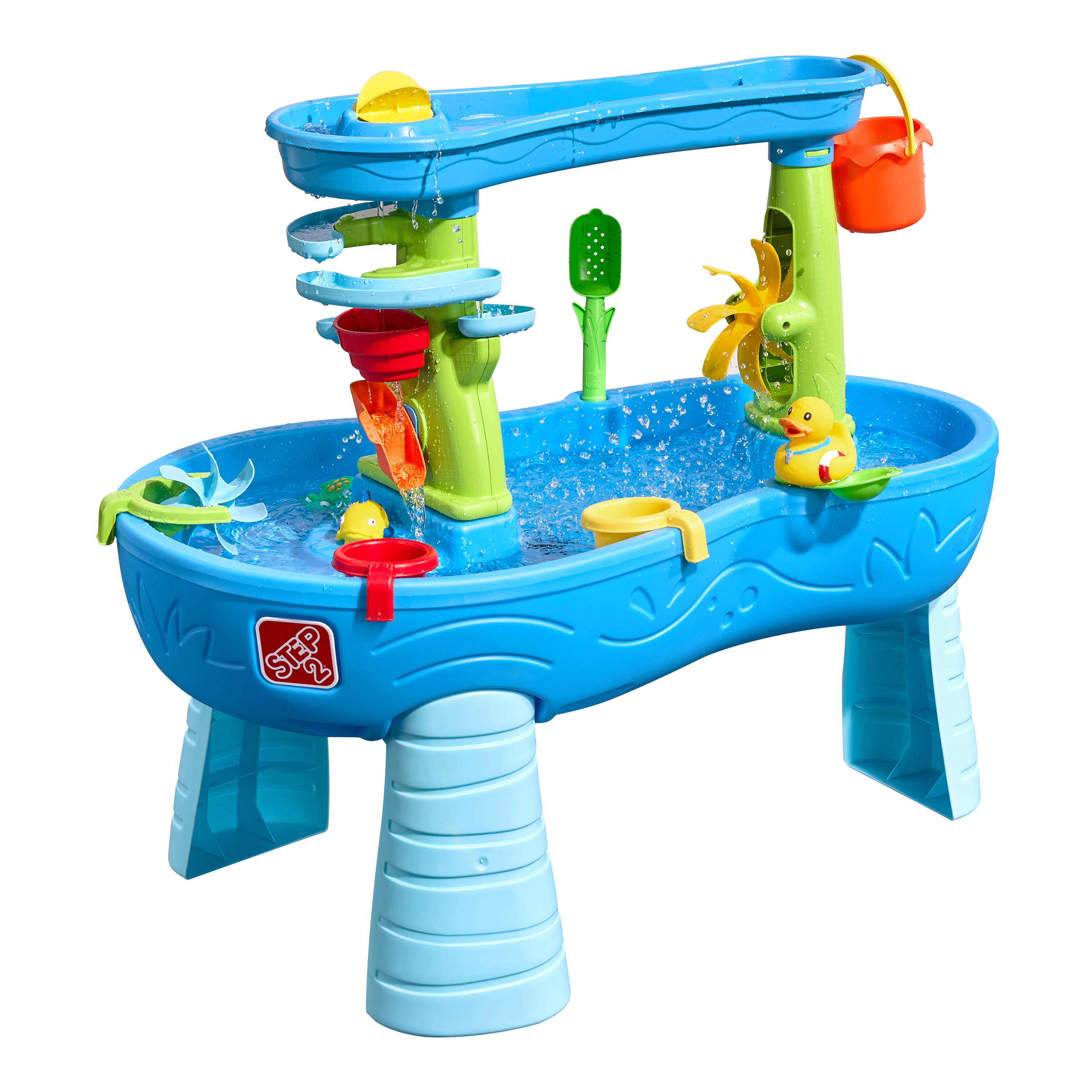 Double Showers Splash Water Table