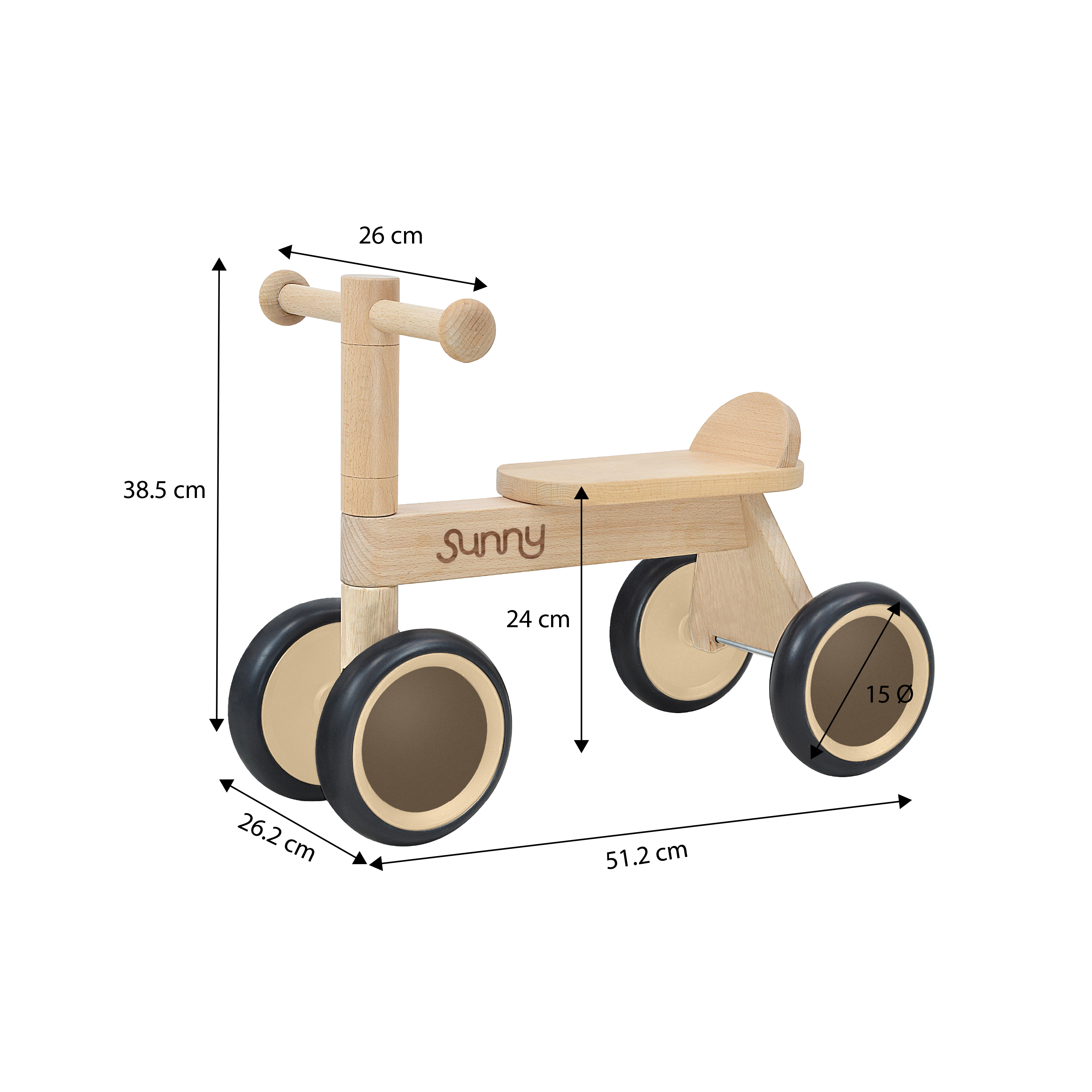 Mini Walker Wooden Balance Bike