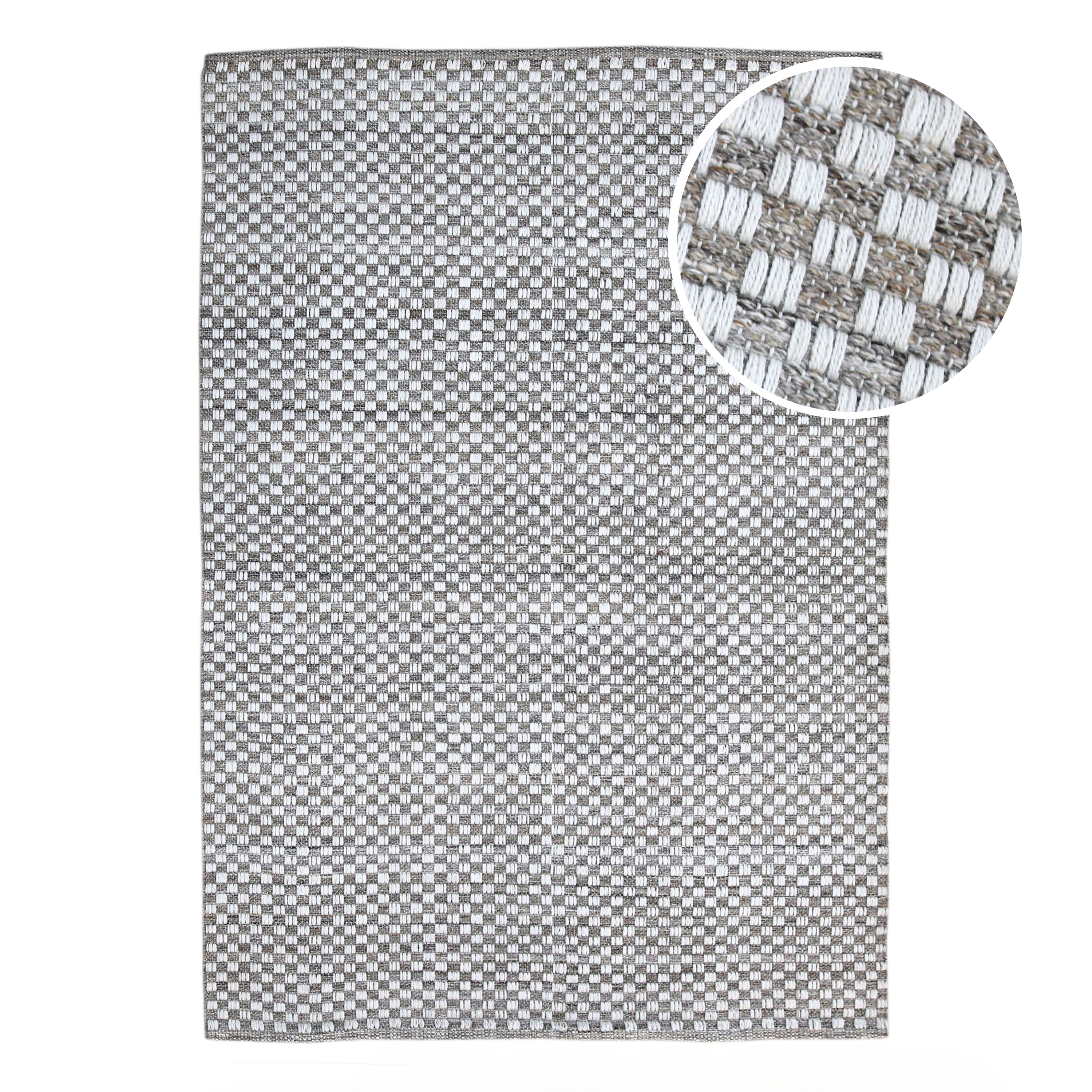 Cyprus Tapis d'extérieur – 140 x 200 cm – Marron