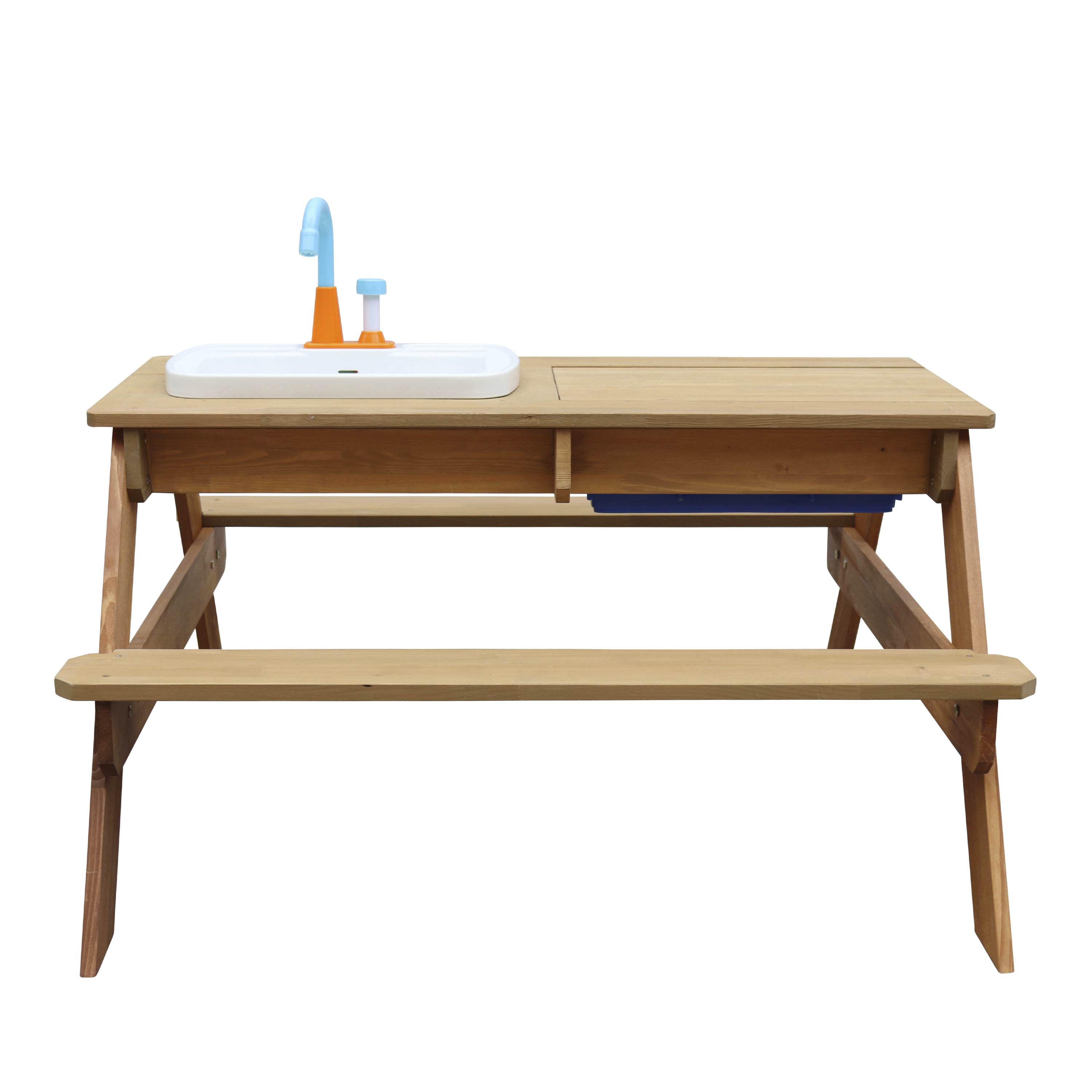 Emily Zand & Water Picknicktafel met Speelkeuken wastafel Br