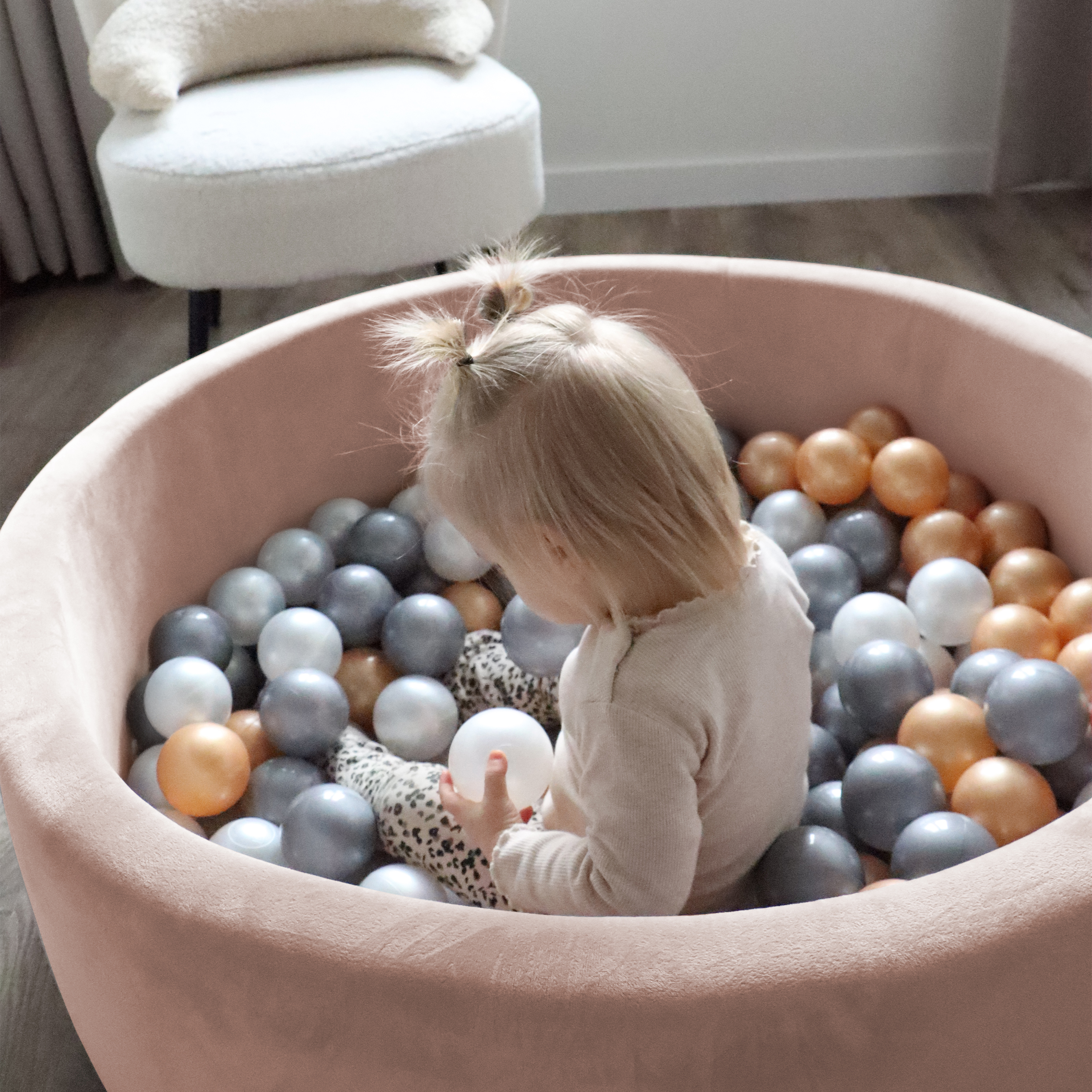 Boaz Ballpit incl 200 Balls - Beige