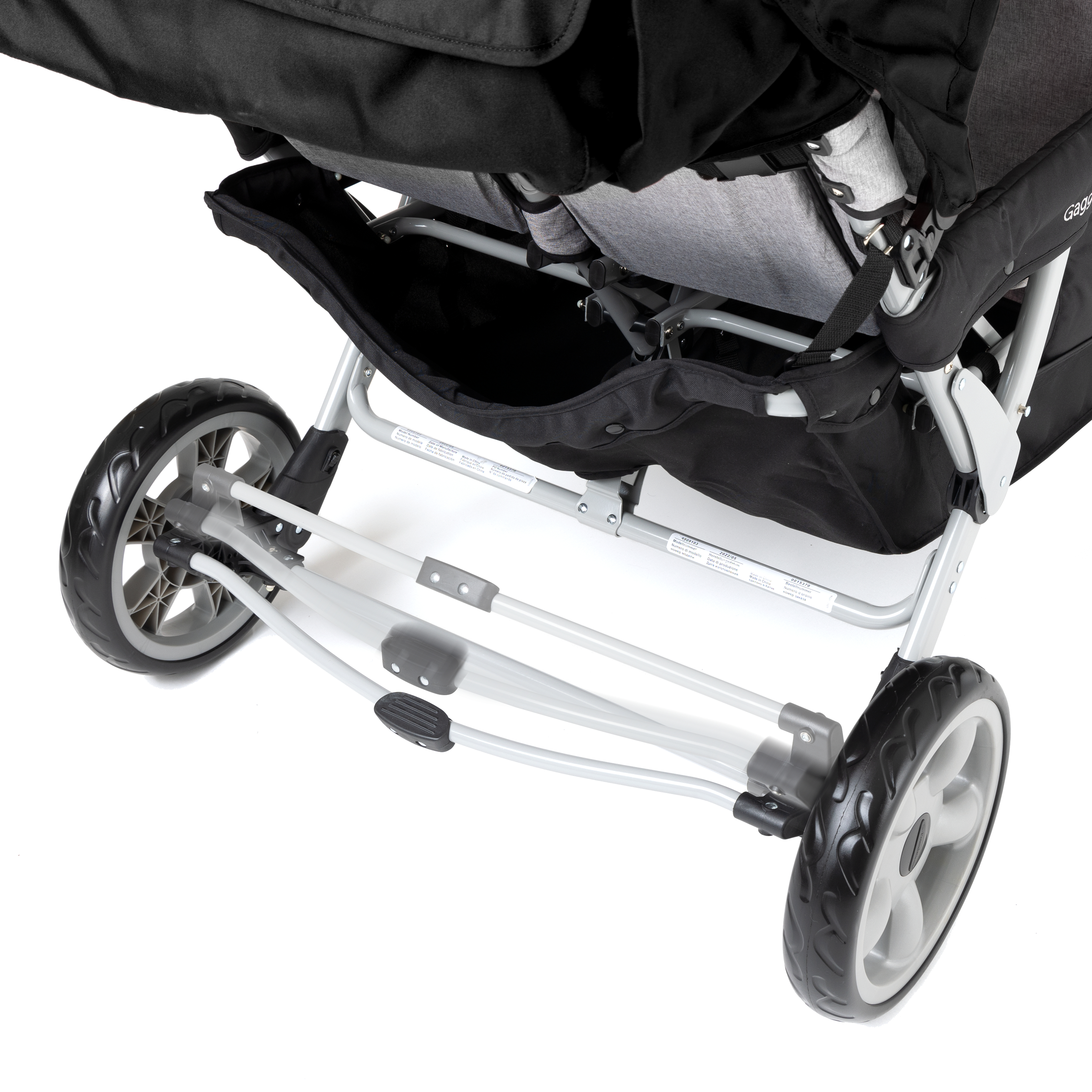 Jamboree 6 Seat Folding Stroller black