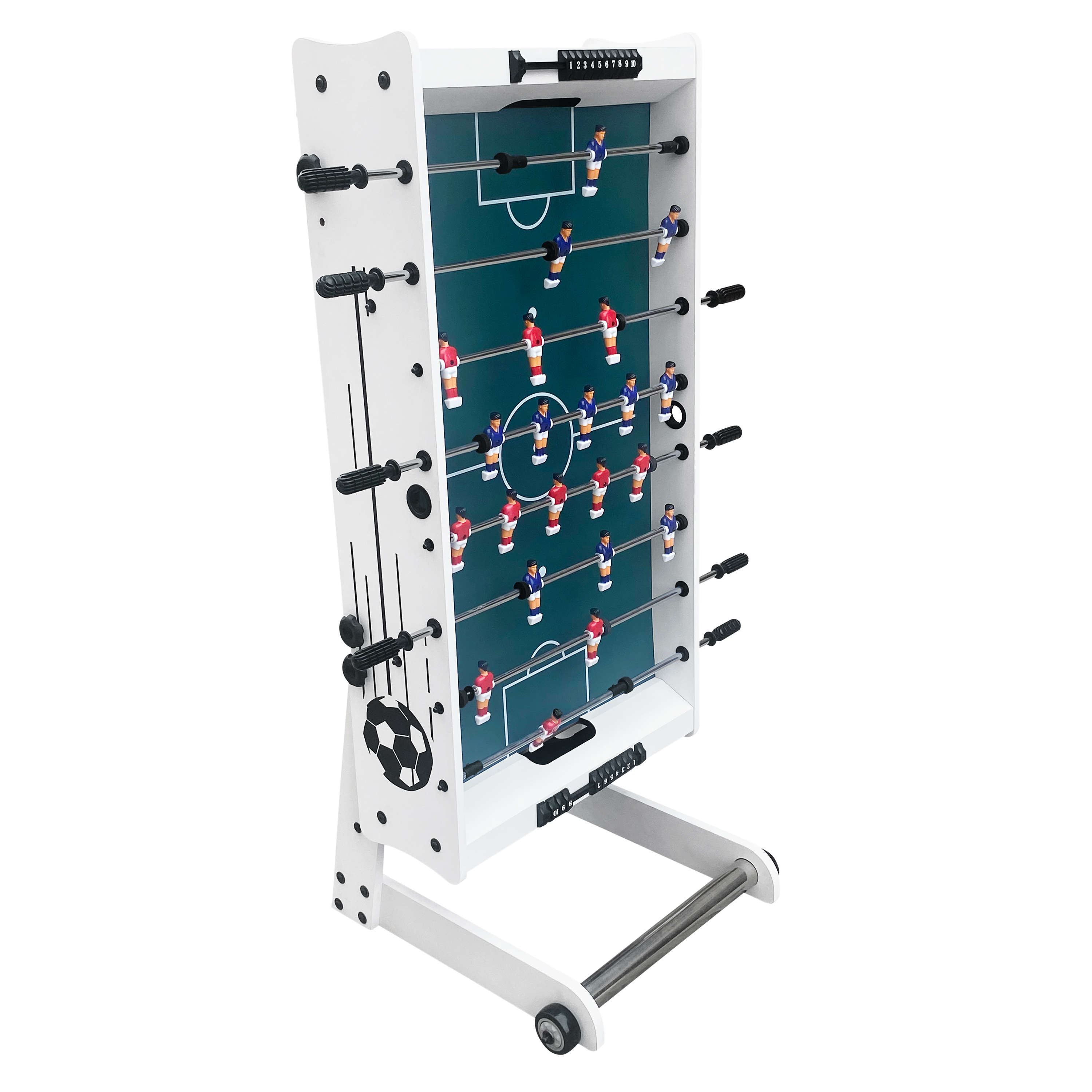 Scorpion Kick TS opklapbare Voetbaltafel Wit