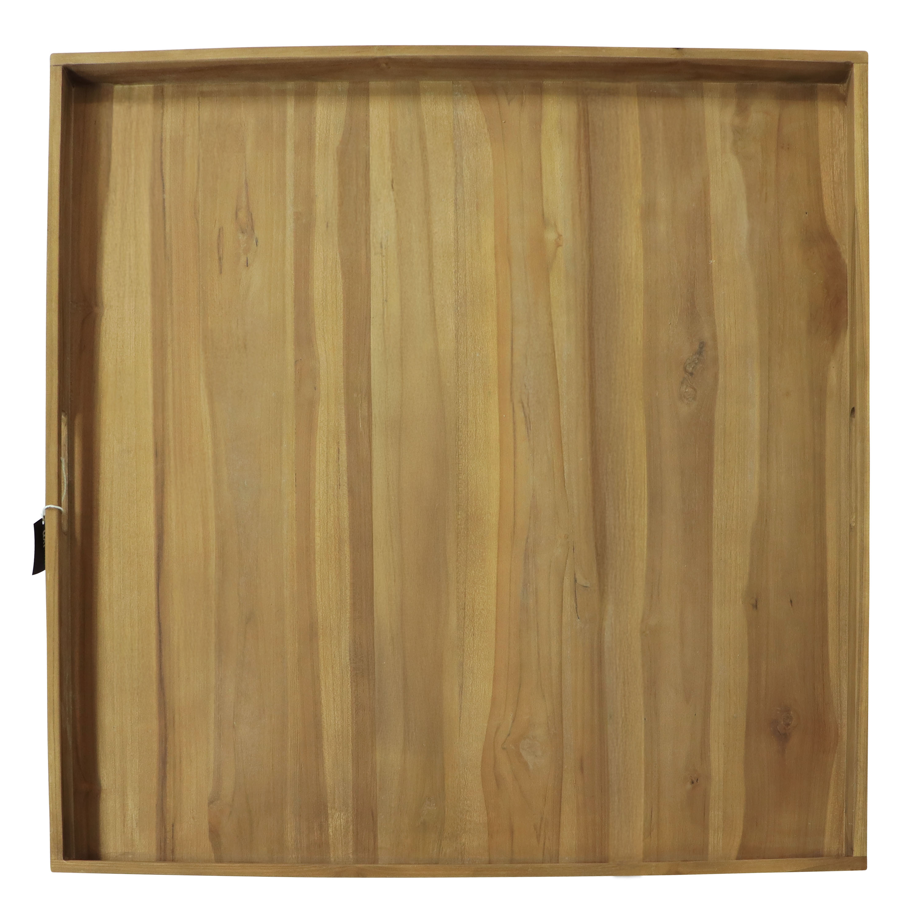 Bayu Teak Tablett 80x80x5 cm