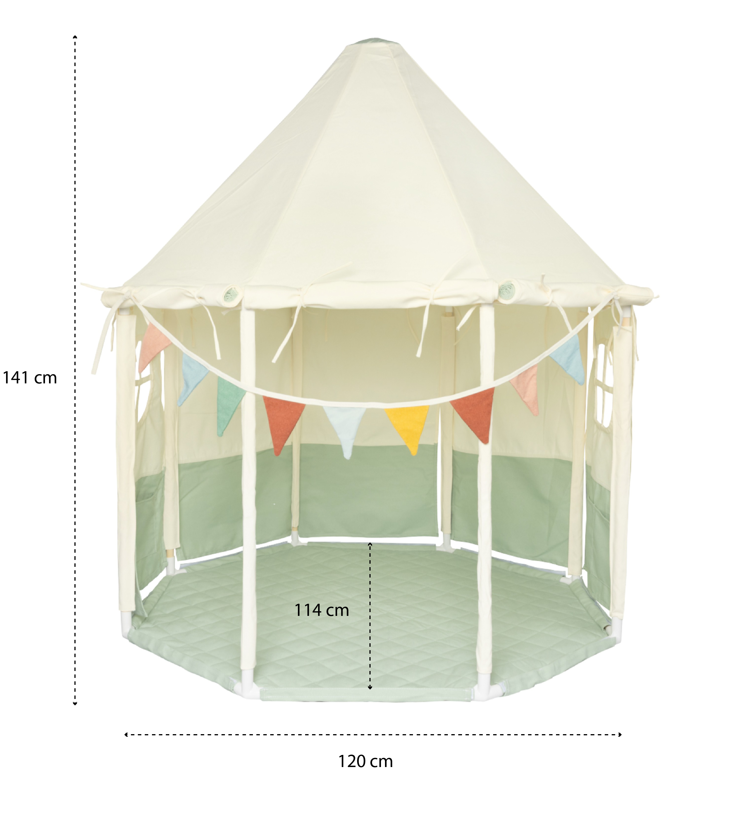 Kiki Pavilion Tent - Sage Green