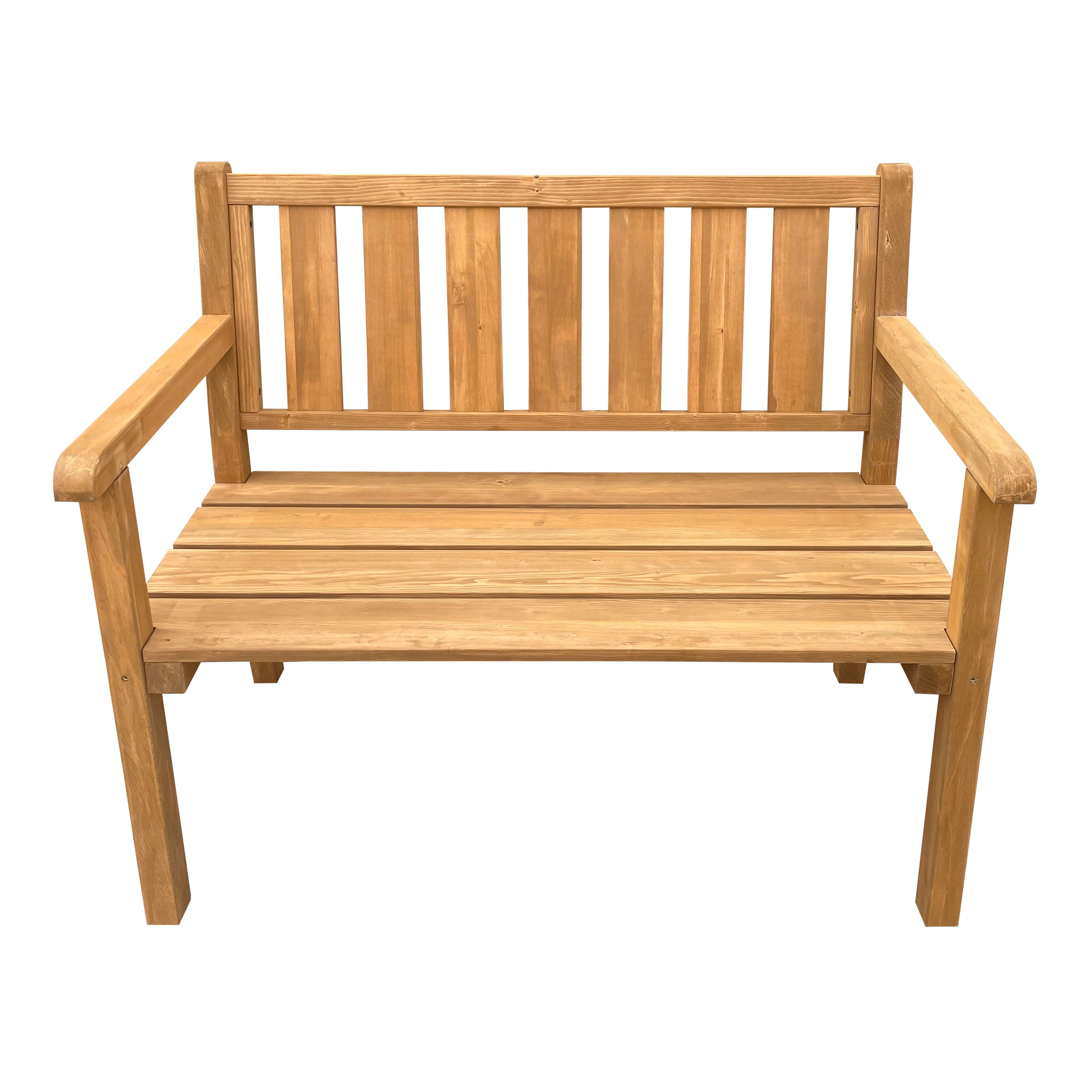 Violette Garden Bench - 110cm - Brown