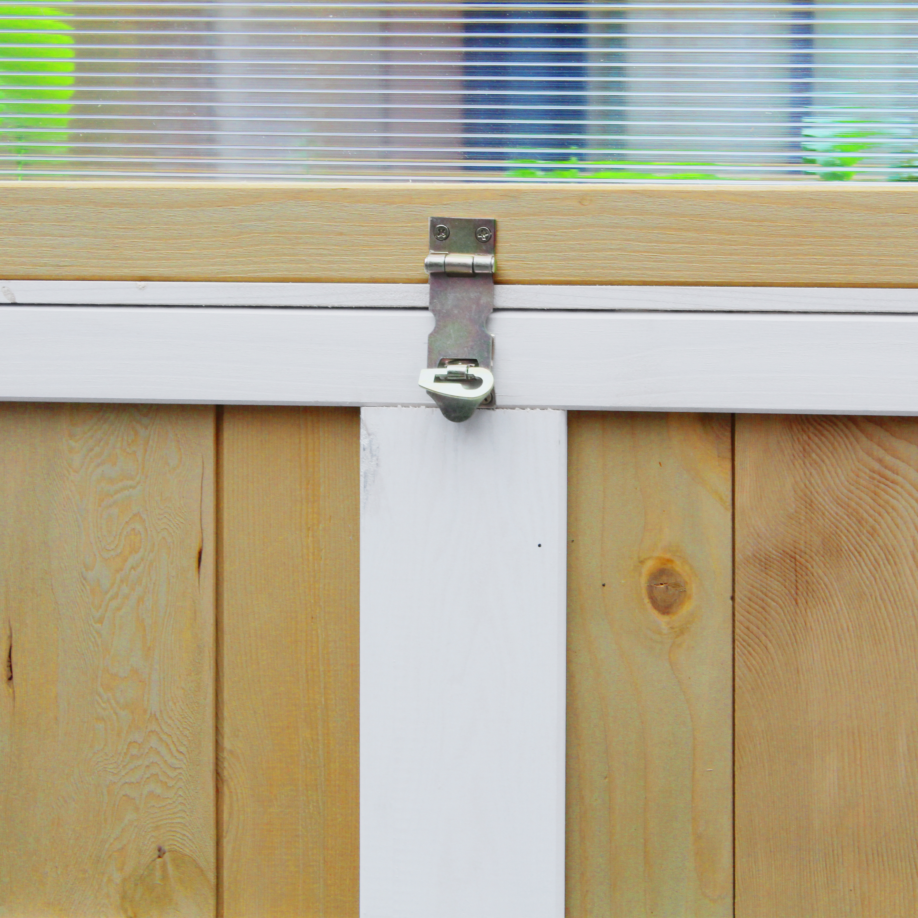 Kweektafel met broeikas en gronddoek Bruin/wit