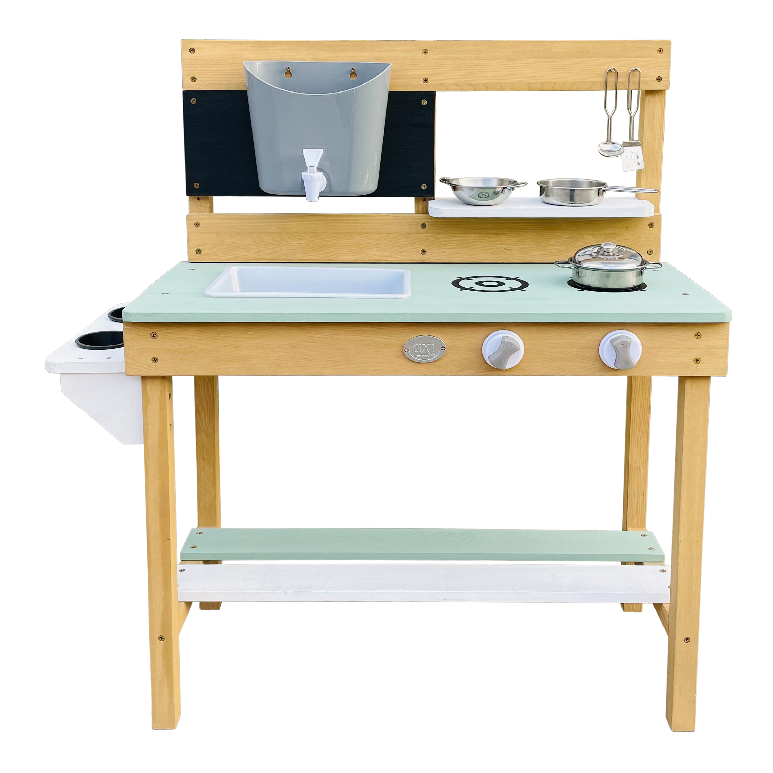 Puck Zand & Water Speelkeuken Bruin/groen