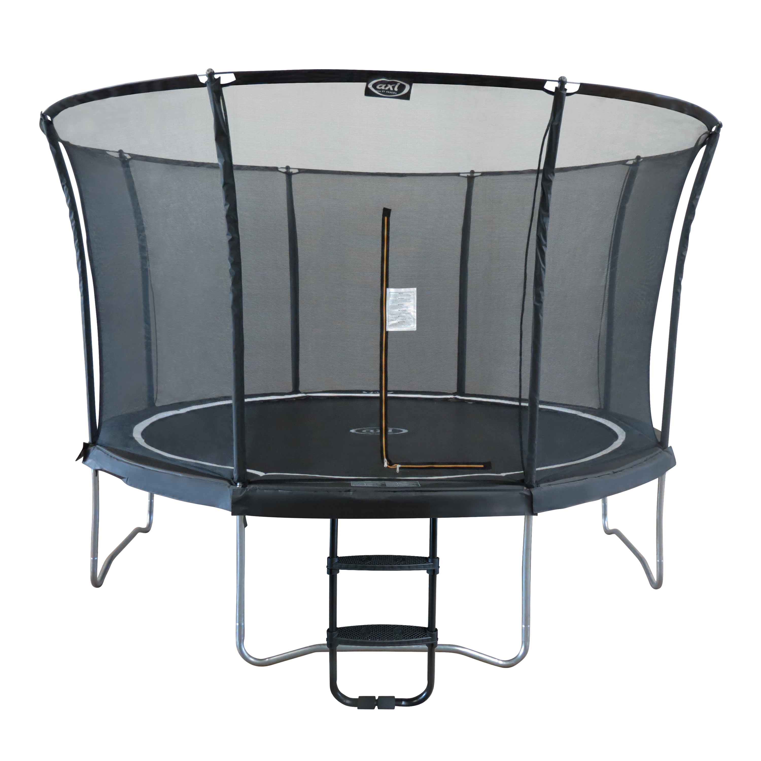 Denver Trampoline with safety net and ladder Ø 366 cm Black 