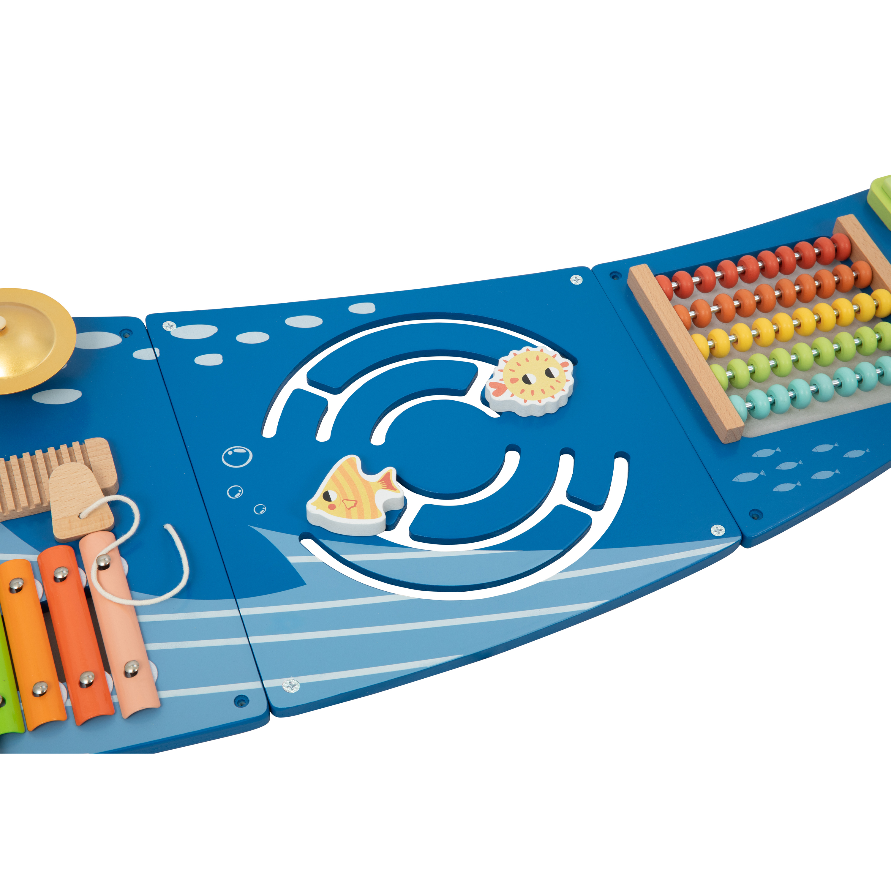 Houten Activiteitenpaneel Walvis