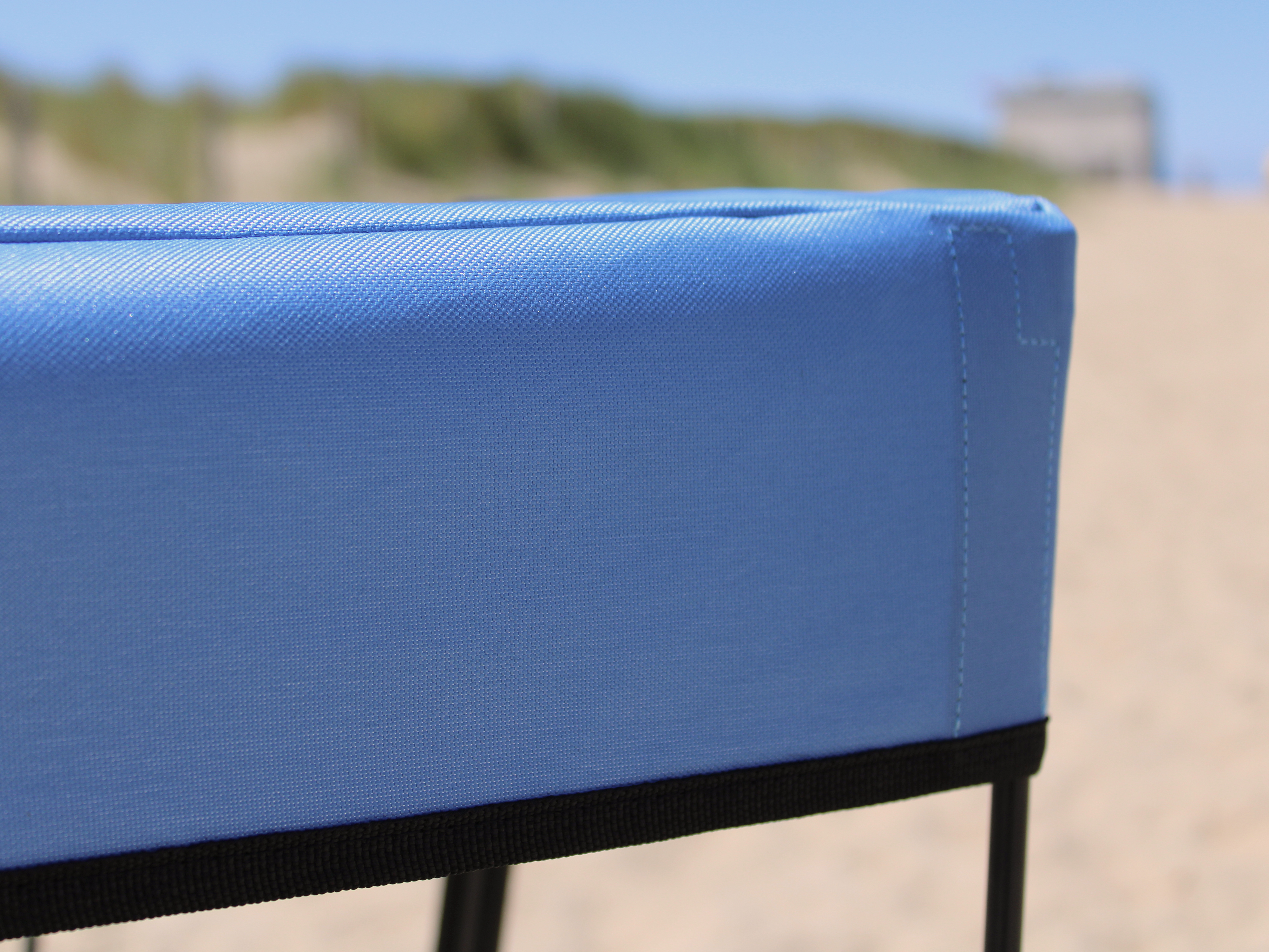 AB210 Foldable Beachwagon with roof, bag, brake and handleba