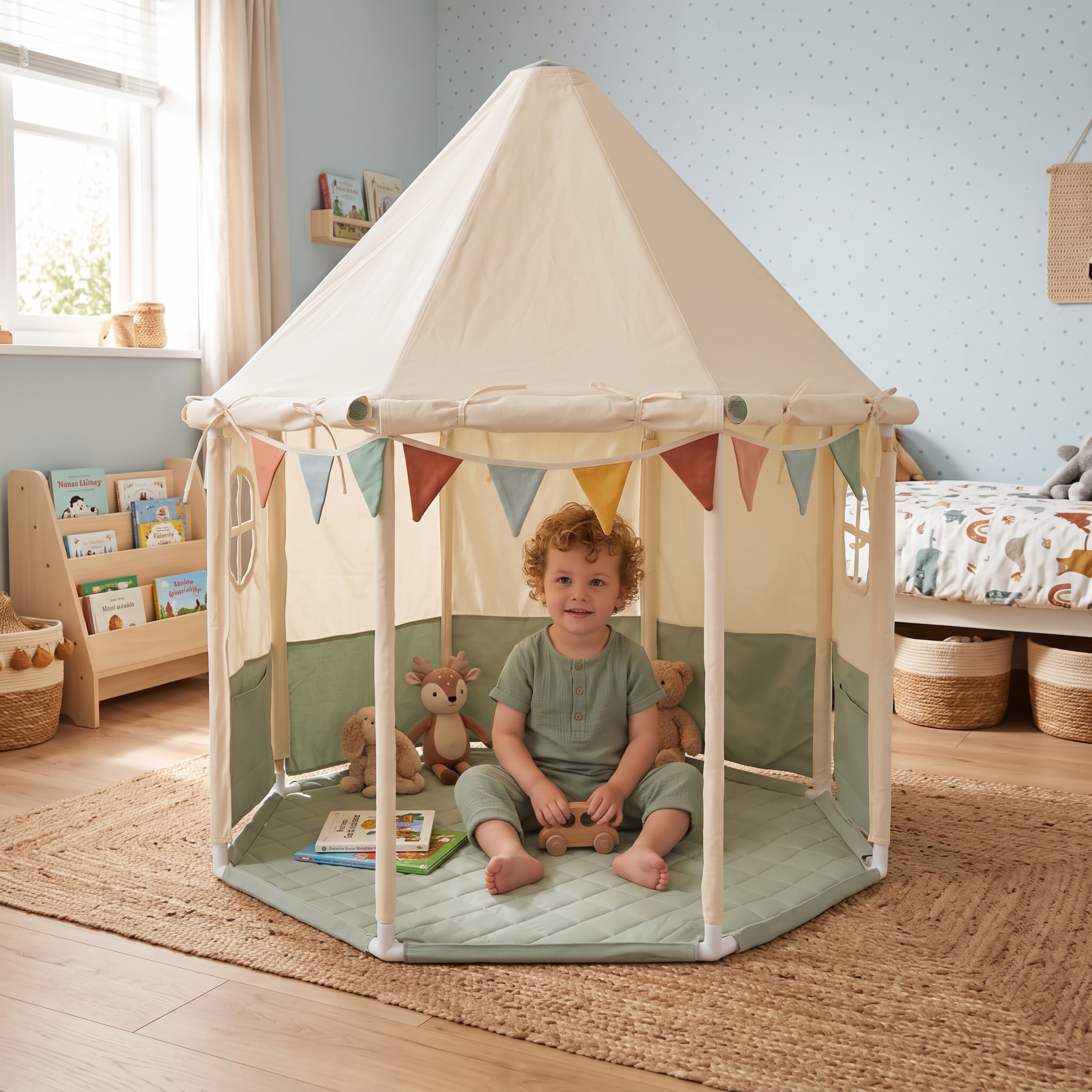 Kiki Pavilion Tent - Sage Green