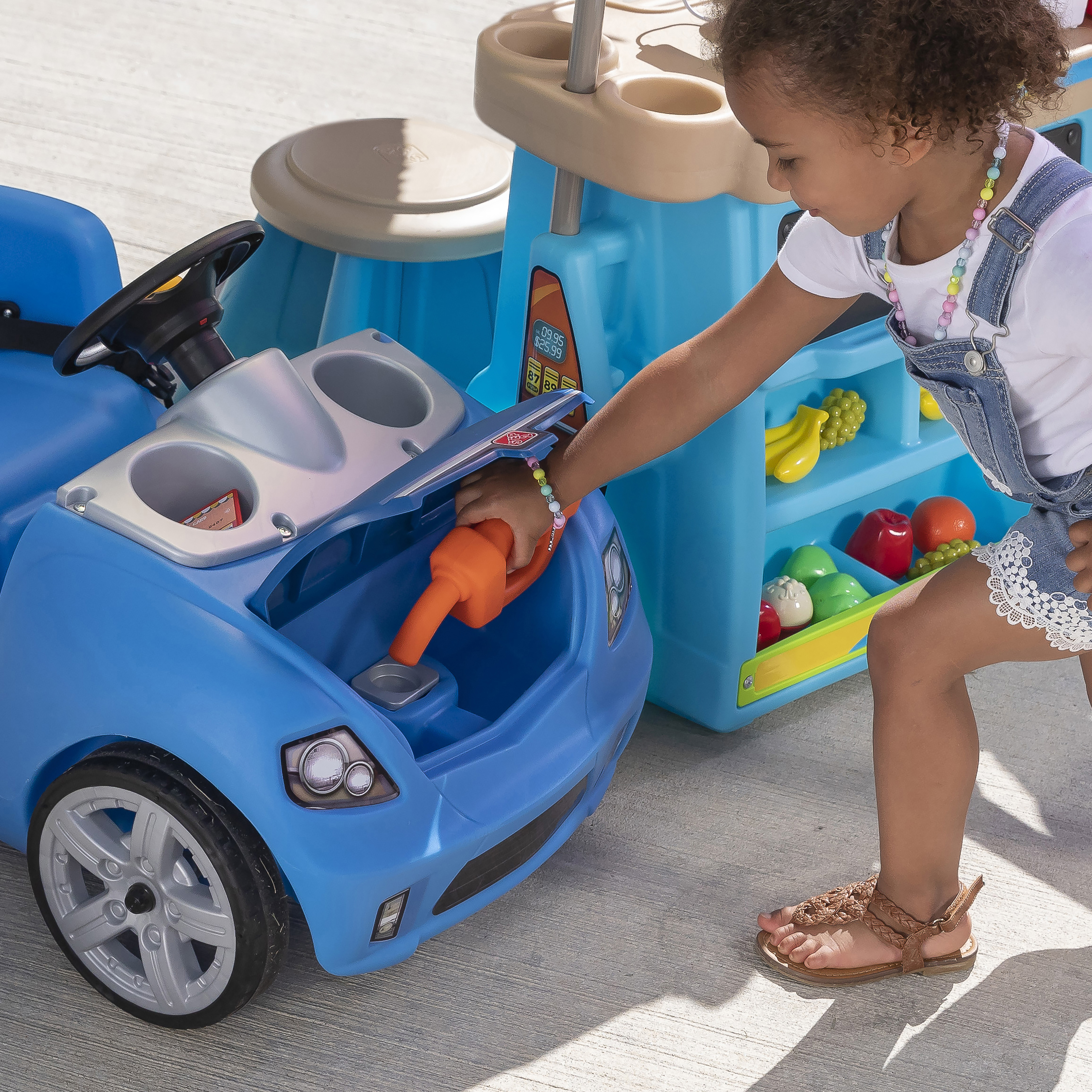 Stop & Go Marchande Enfant avec accessoires