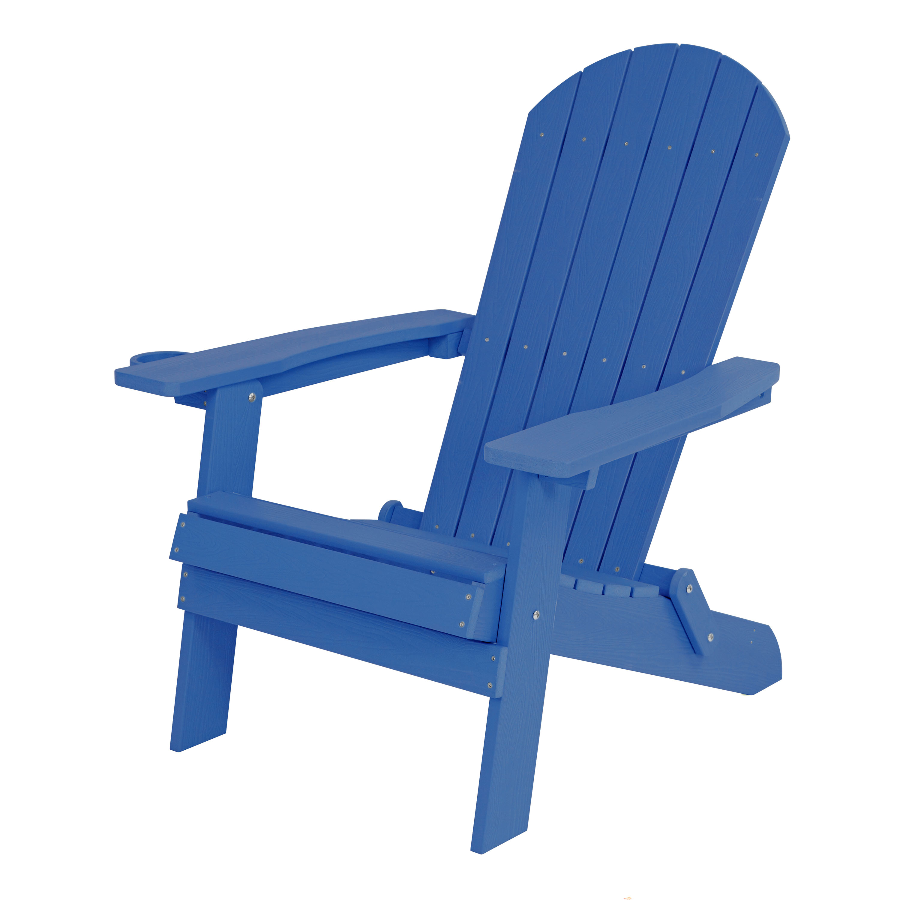 Claire Adirondack Stuhl Kunststoff Blau