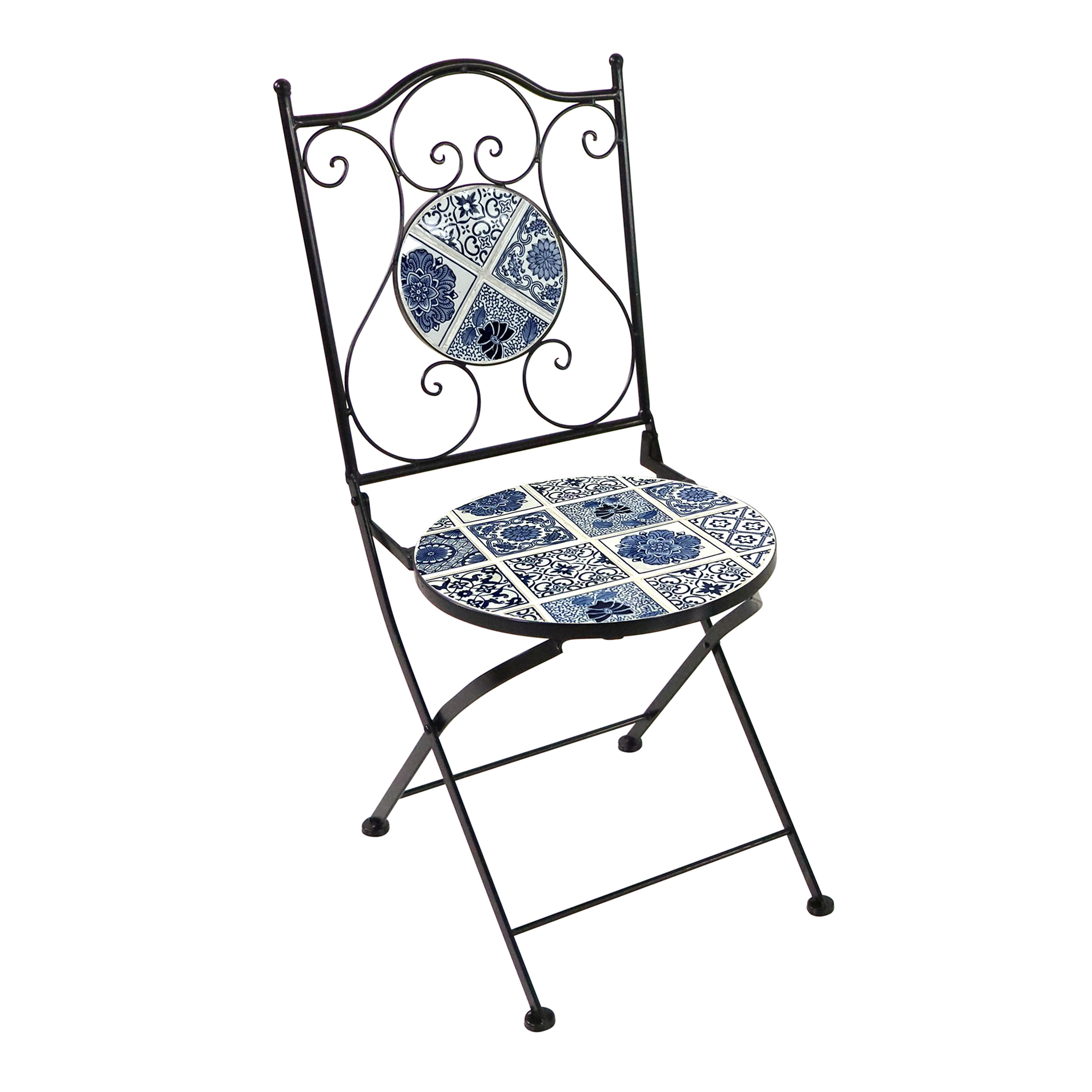 Amélie Bistroset Mozaïek Delfts Blauw