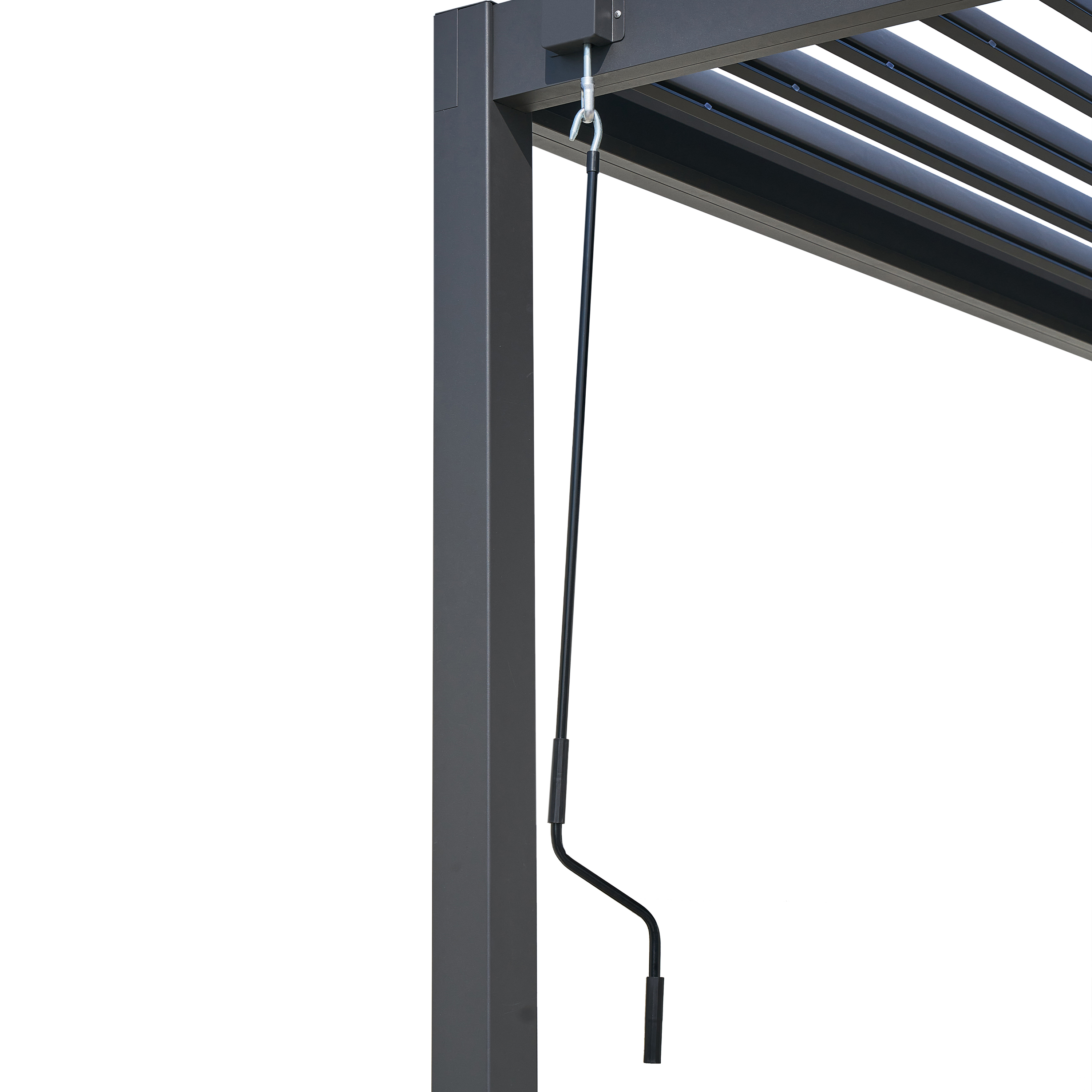 Raya Aluminium Pergola 300 x 400 cm Antraciet