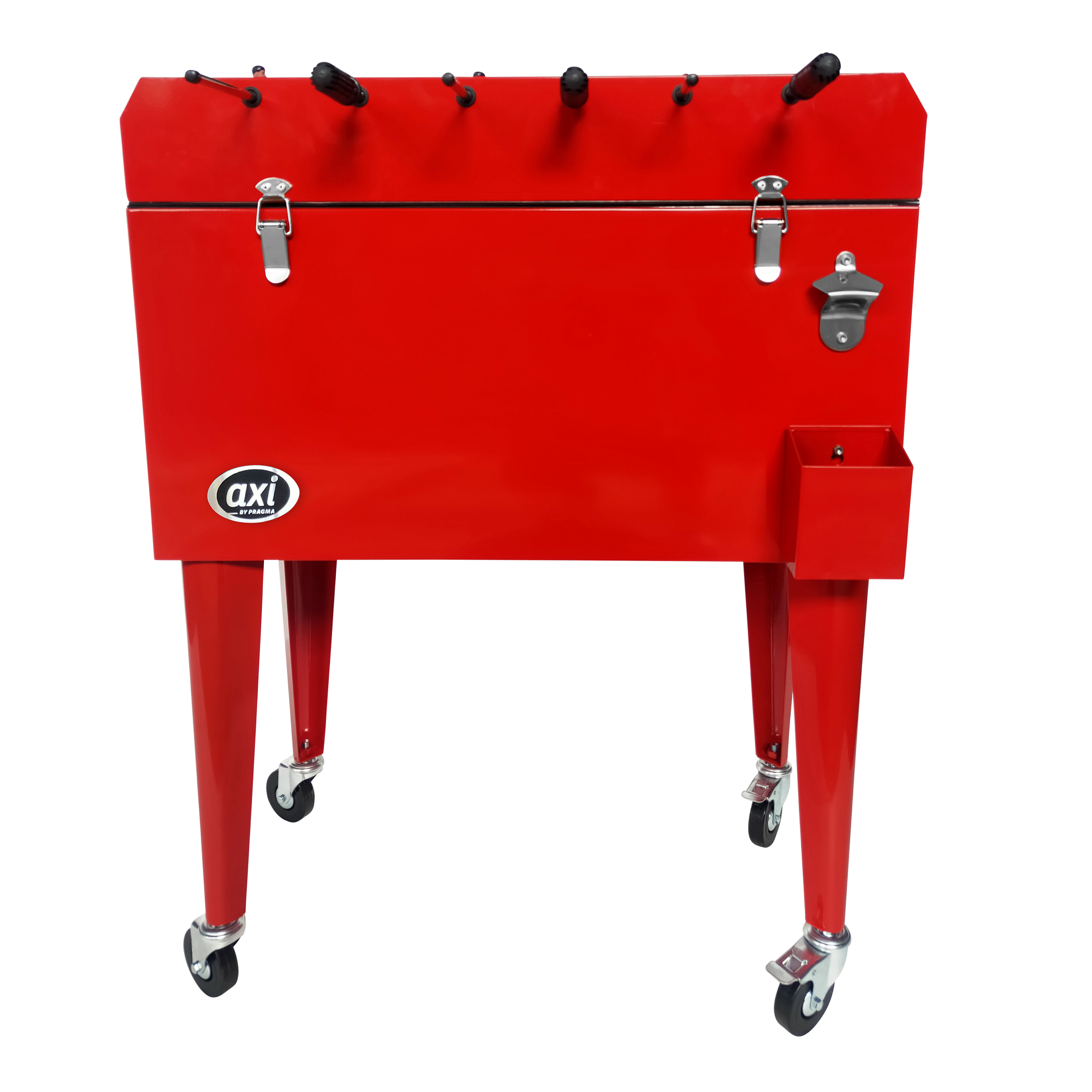 Cooler met Tafelvoetbal Rood
