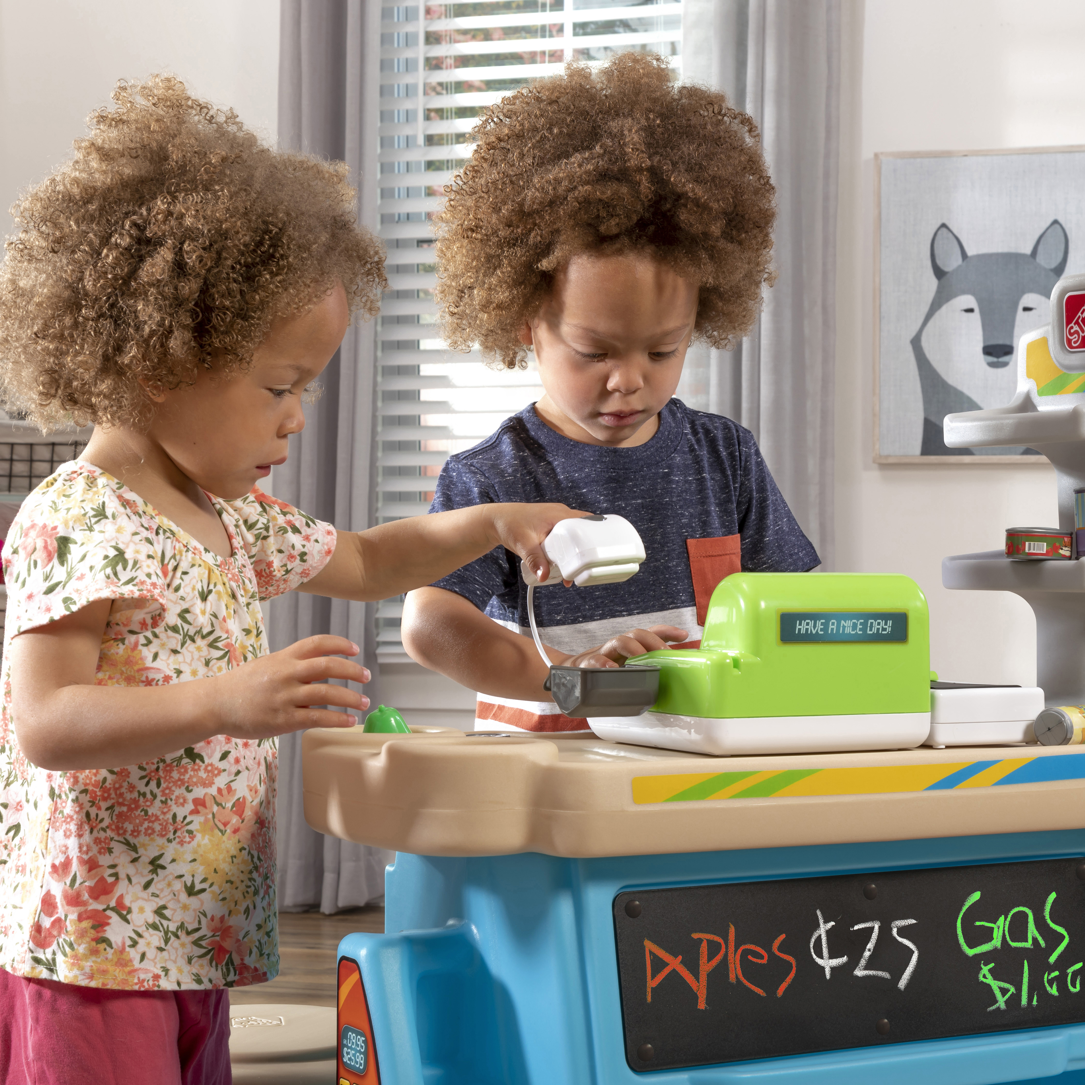 Stop & Go Marchande Enfant avec accessoires Stop & Go Marchande Enfant avec accessoires