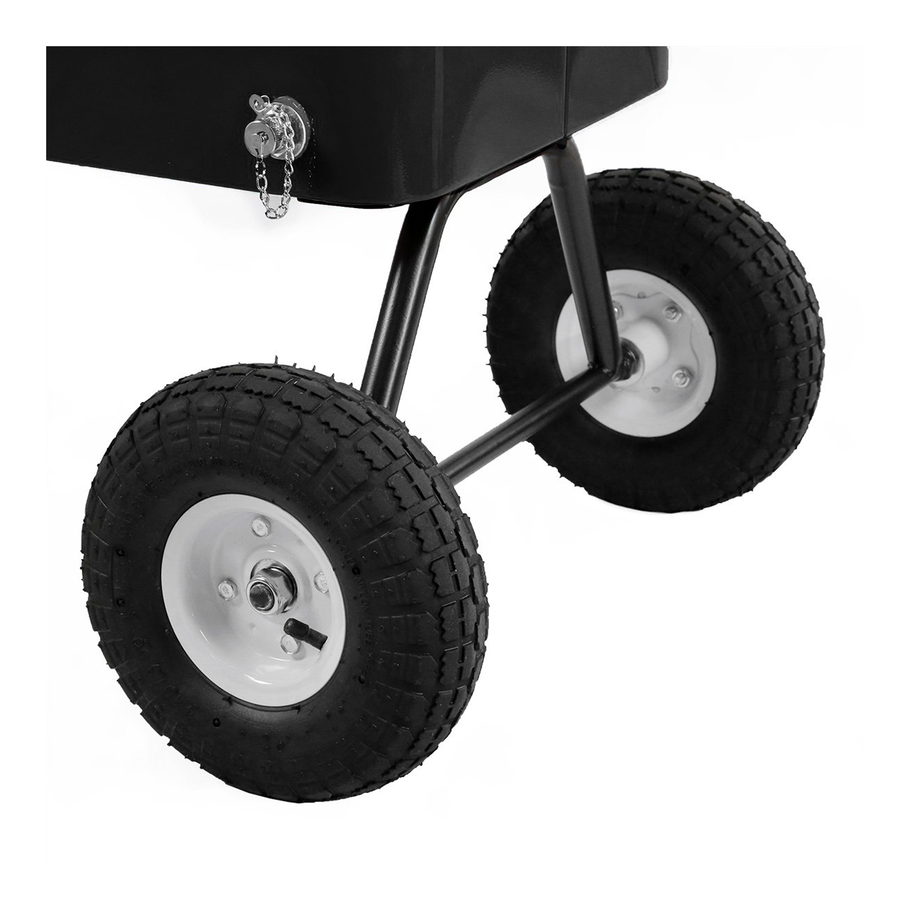 Bolderwagen Cooler Zwart