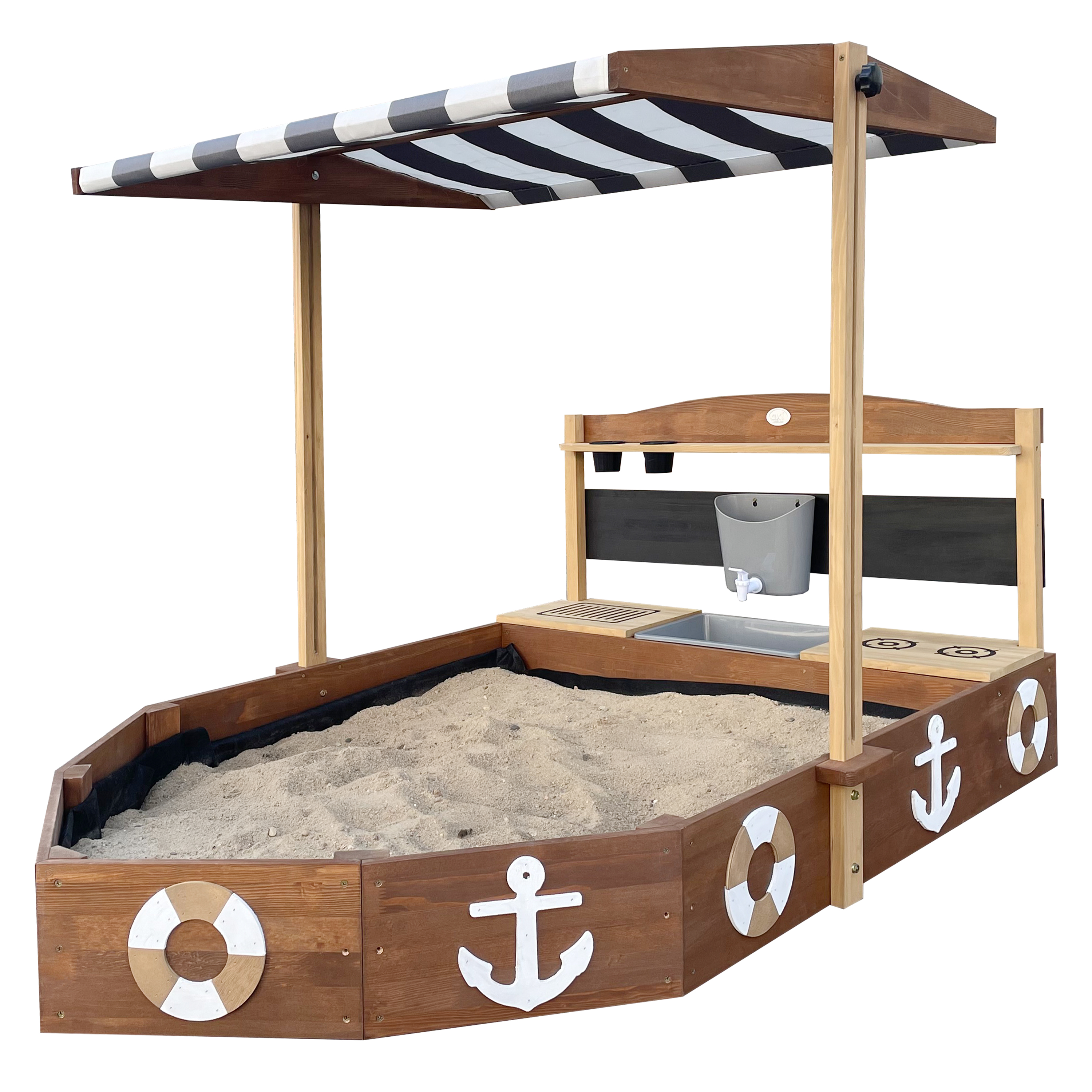 Dora Boat Sandbox with Canopy