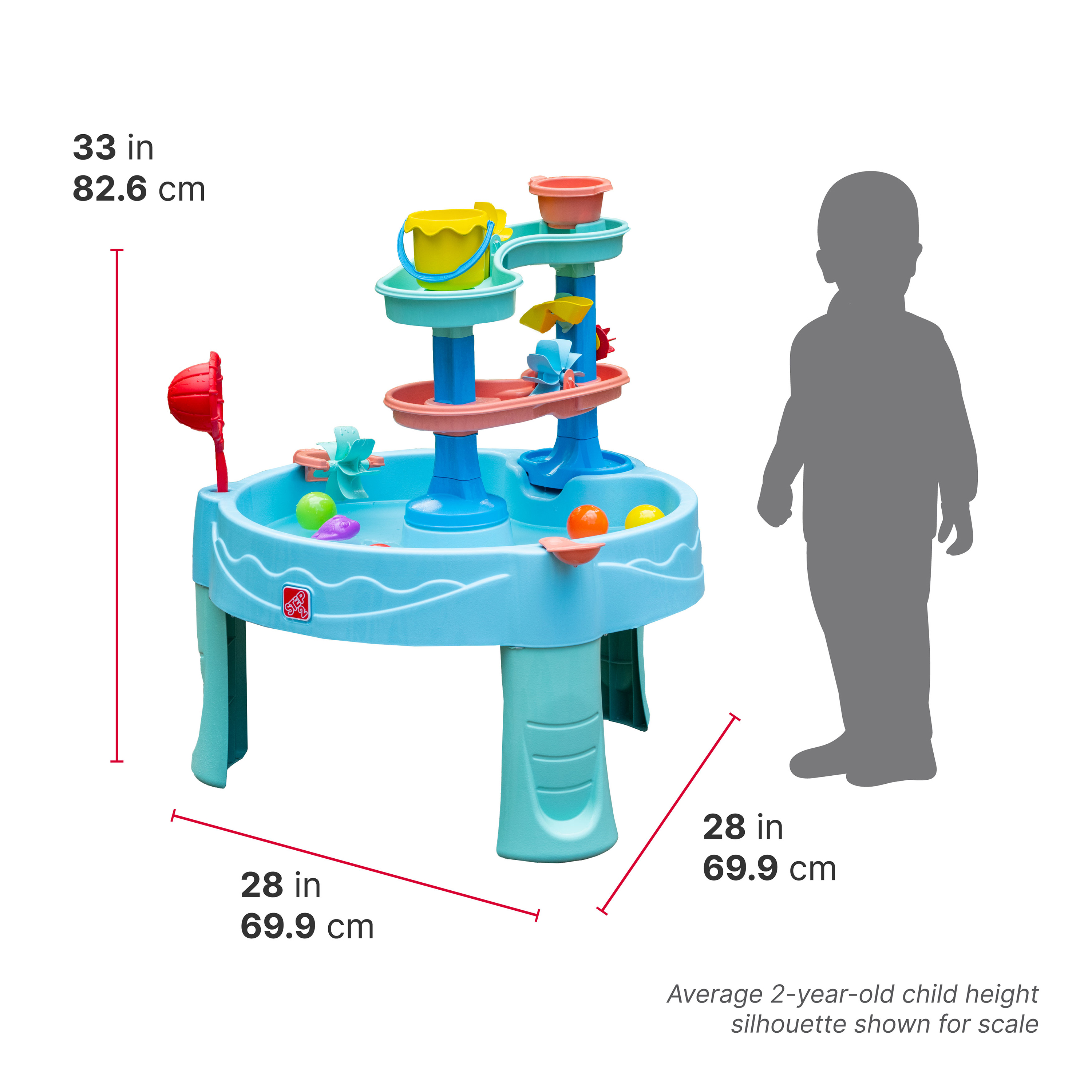 Double Spin & Showers Water Table