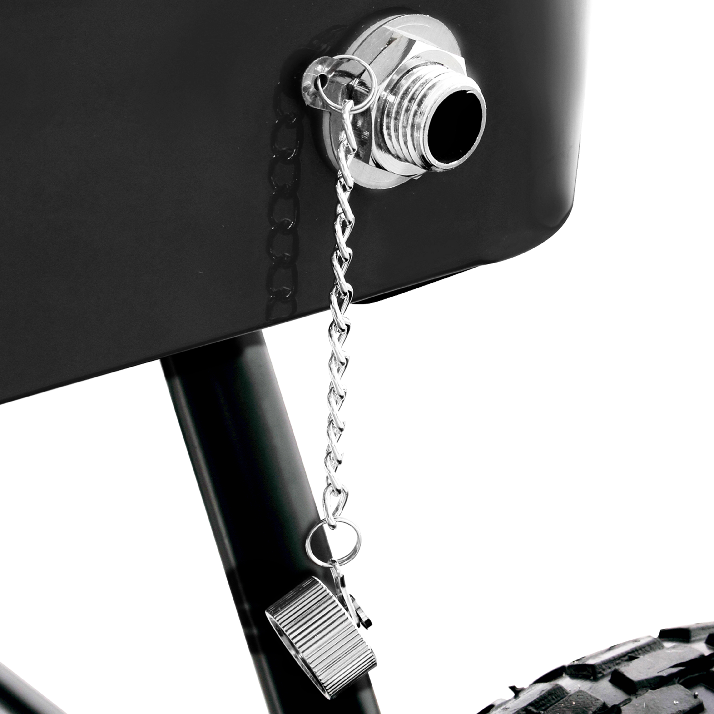 Bolderwagen Cooler Zwart