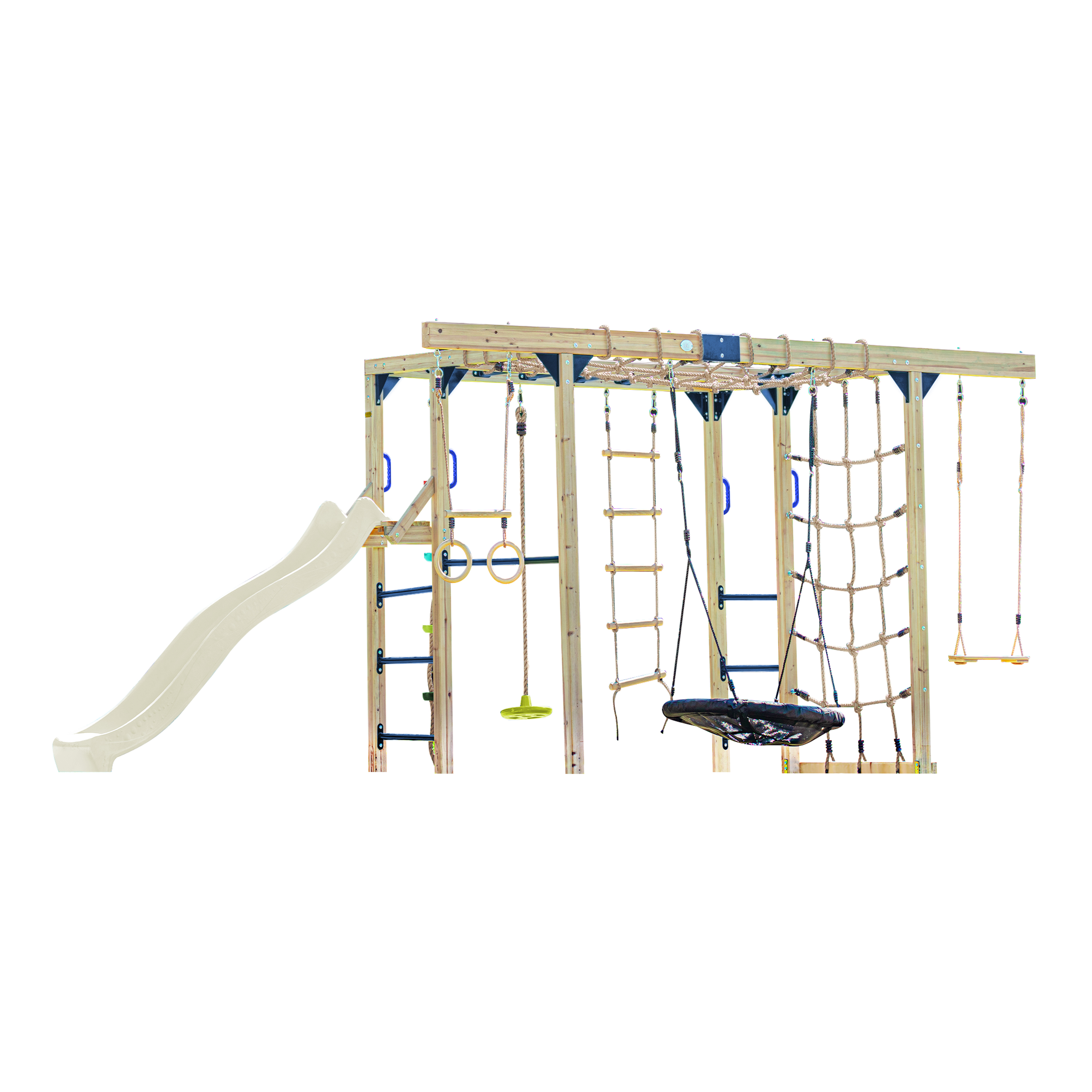 Boris Climbing Frame - Cream Slide